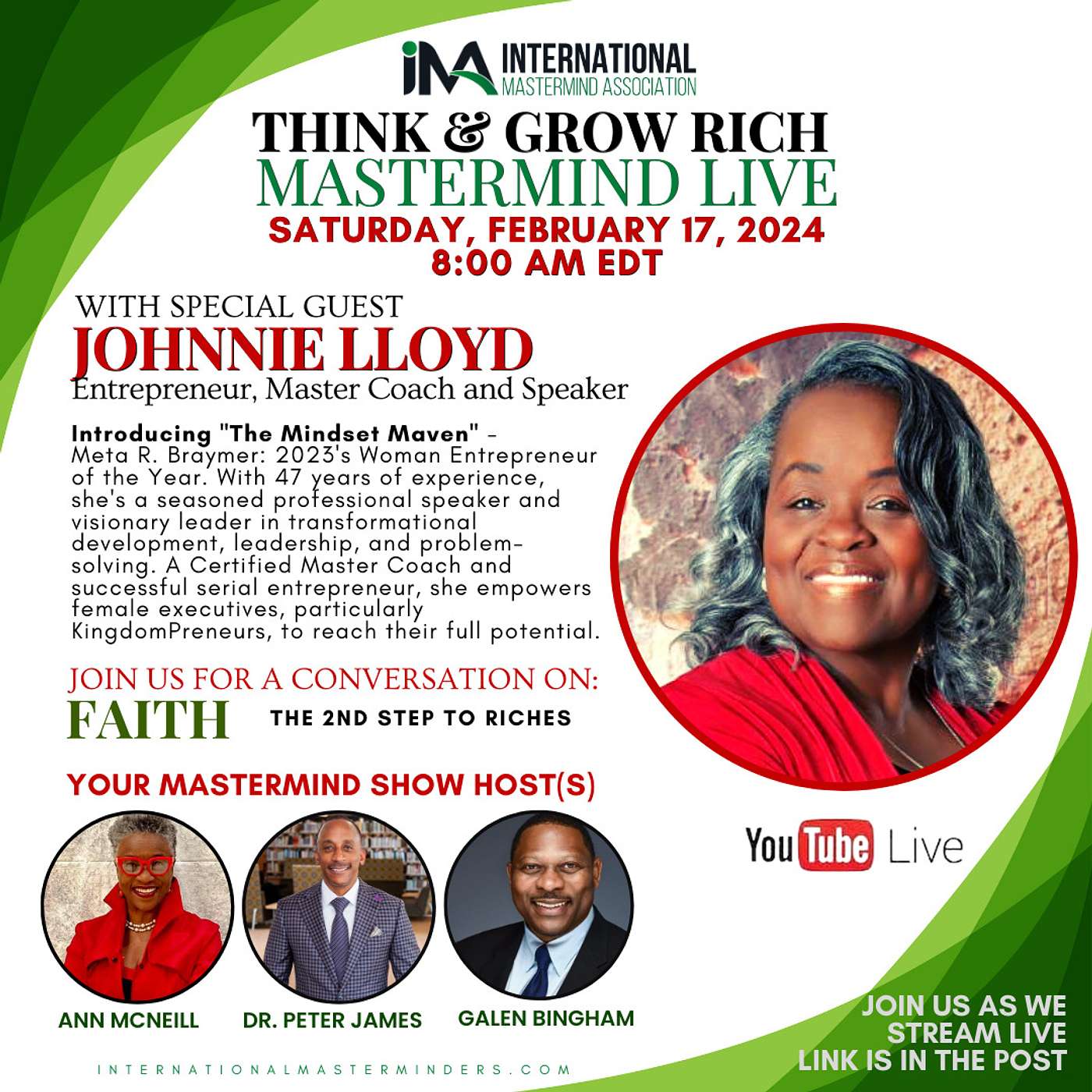 IMA Think & Grow Rich Saturday Show 02.17.2024 episode artwork