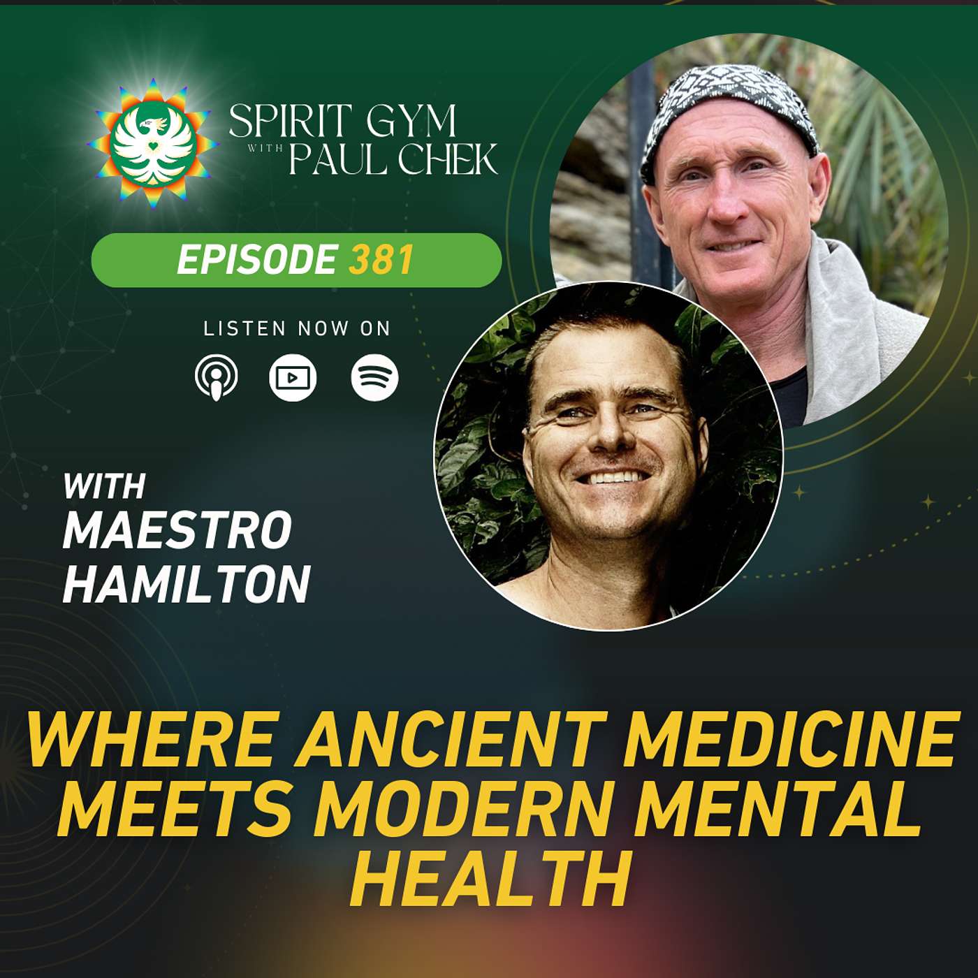 381 — Where Ancient Medicine Meets Modern Mental Health With Maestro Hamilton 381 — Where Ancient Medicine Meets Modern Mental Health With Maestro Hamilton