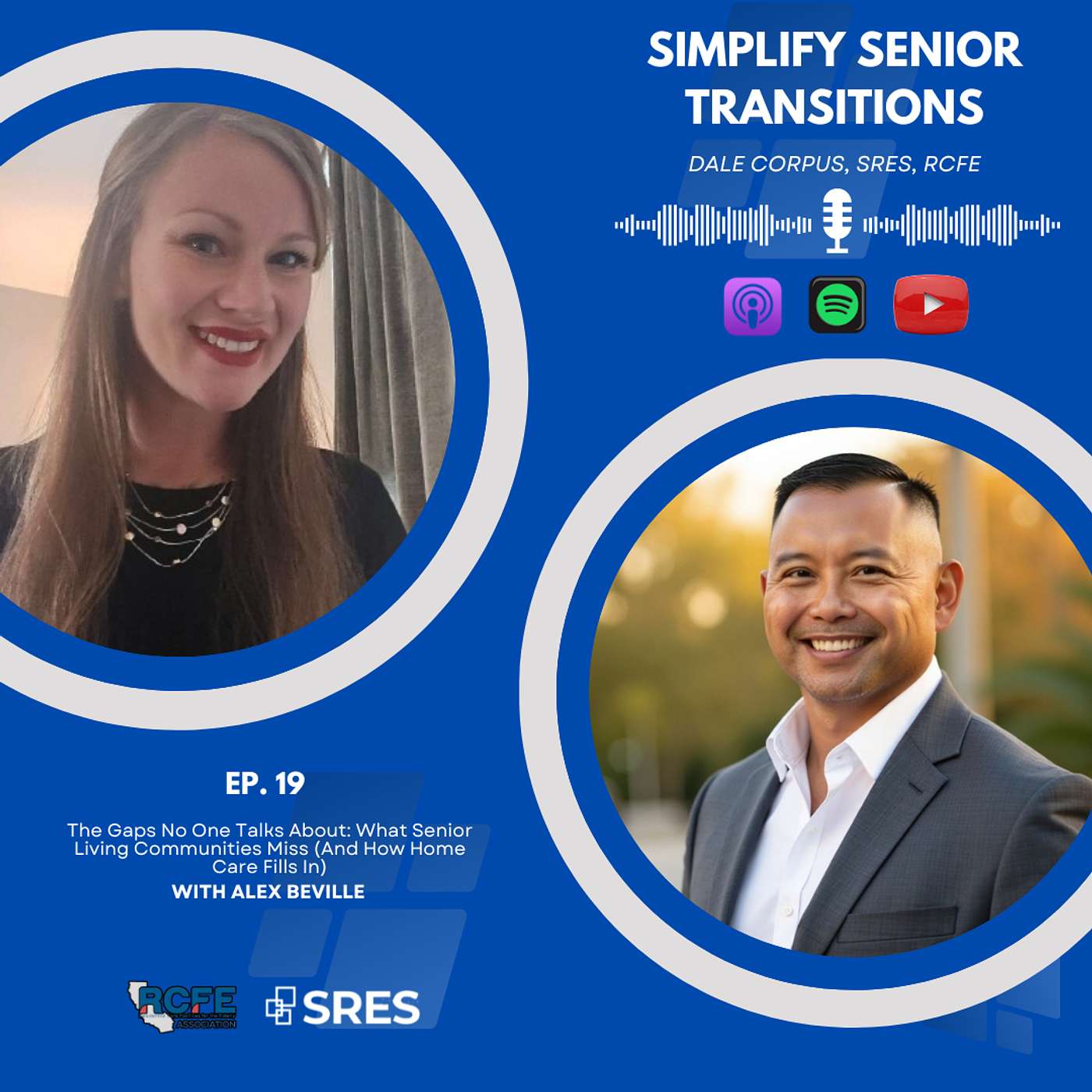EP19 - The Gaps No One Talks About: What Senior Living Communities Miss (And How Home Care Fills In) episode artwork