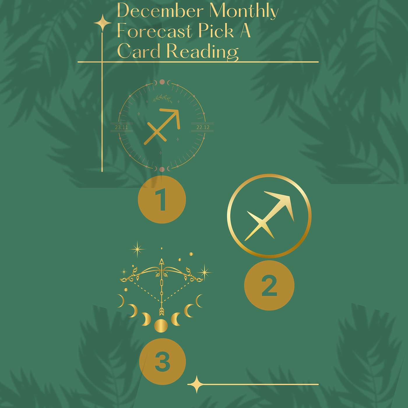 December Monthly Forecast Pick A Card Reading Sagittarius Symbol #2 episode artwork