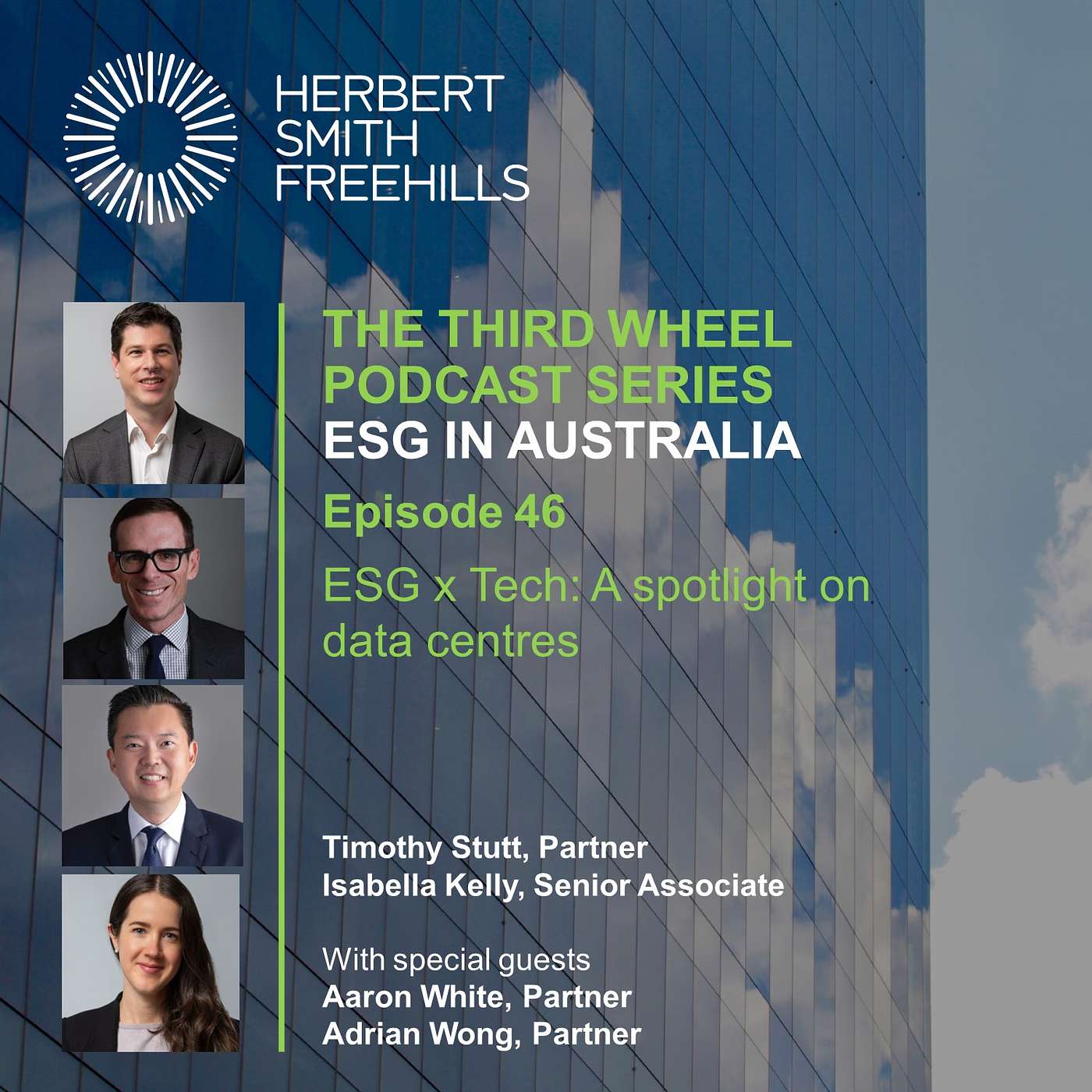 The Third Wheel (ESG Australia) EP46: ESG x Tech: A spotlight on data centres episode artwork