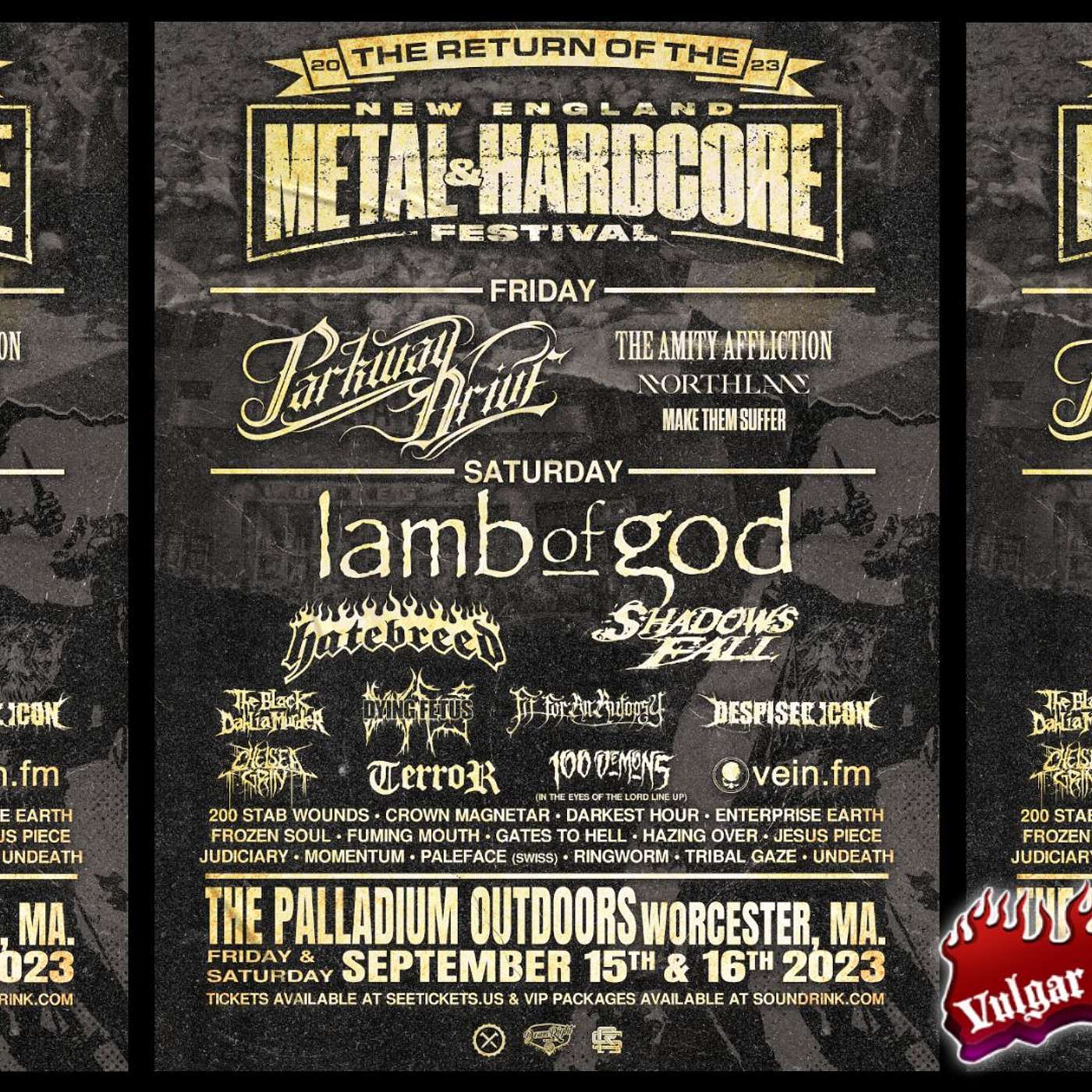New England Metal & Hardcore Festival - Vulgar Display of Podcast