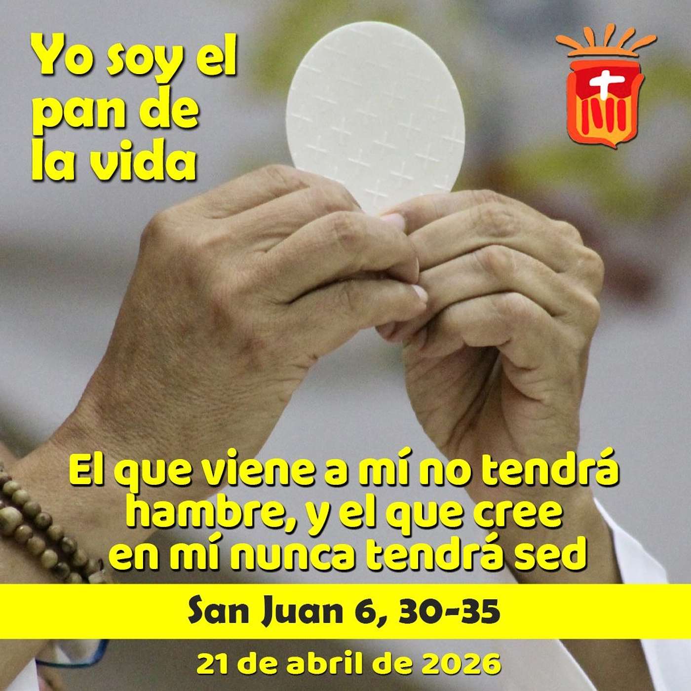 2026-04-21 San Juan 6, 25-30: Martes III Pascua