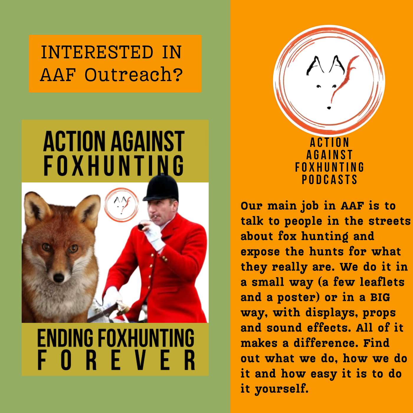 Action Against Foxhunting Podcasts