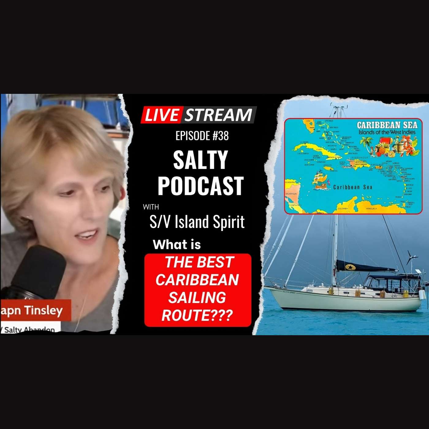 Salty Podcast #38 | ⛵What’s the Best Sailing Route from Florida to the Caribbean?🌴✨