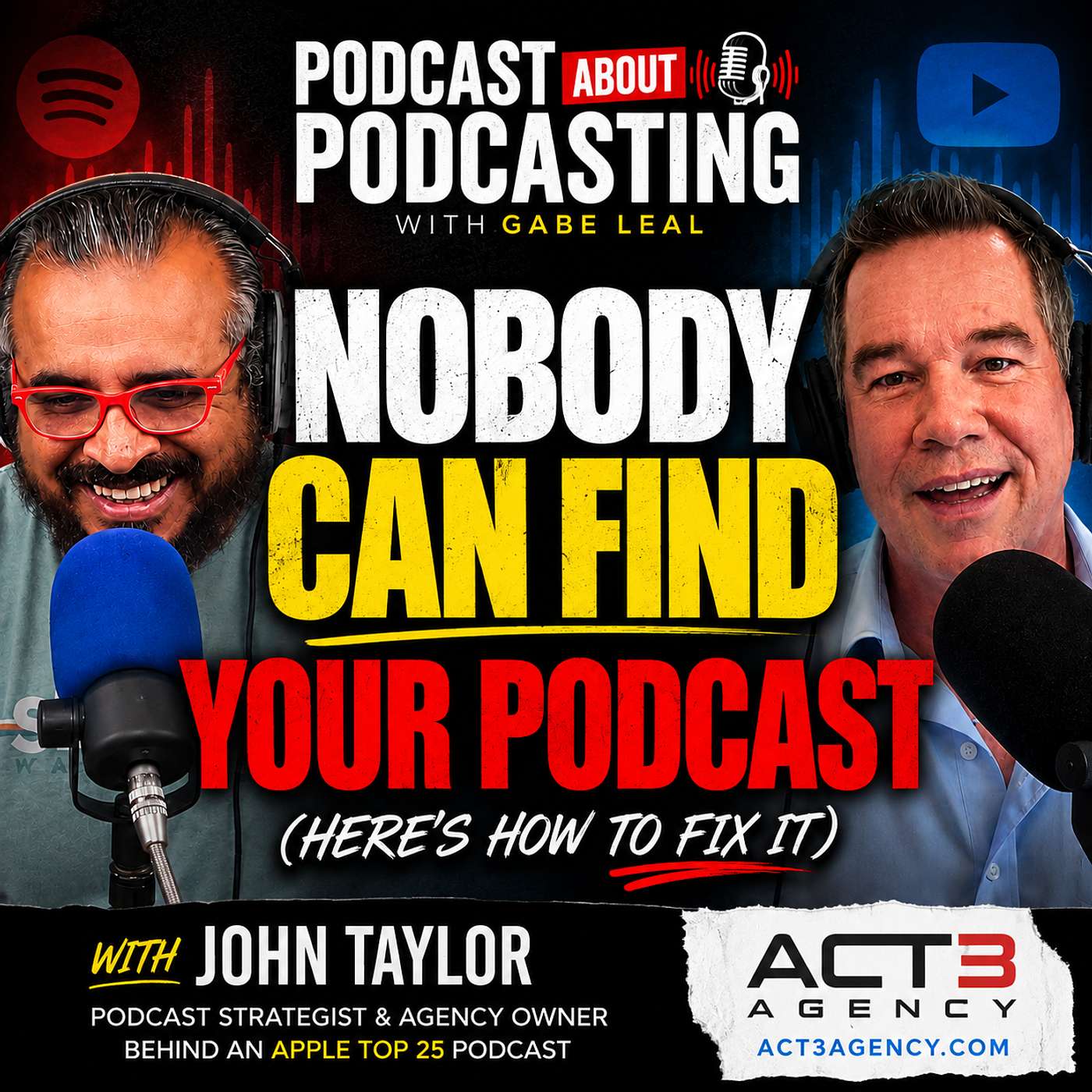 “Why Most Podcasts Stay Invisible (And How to Fix It)” with John Taylor