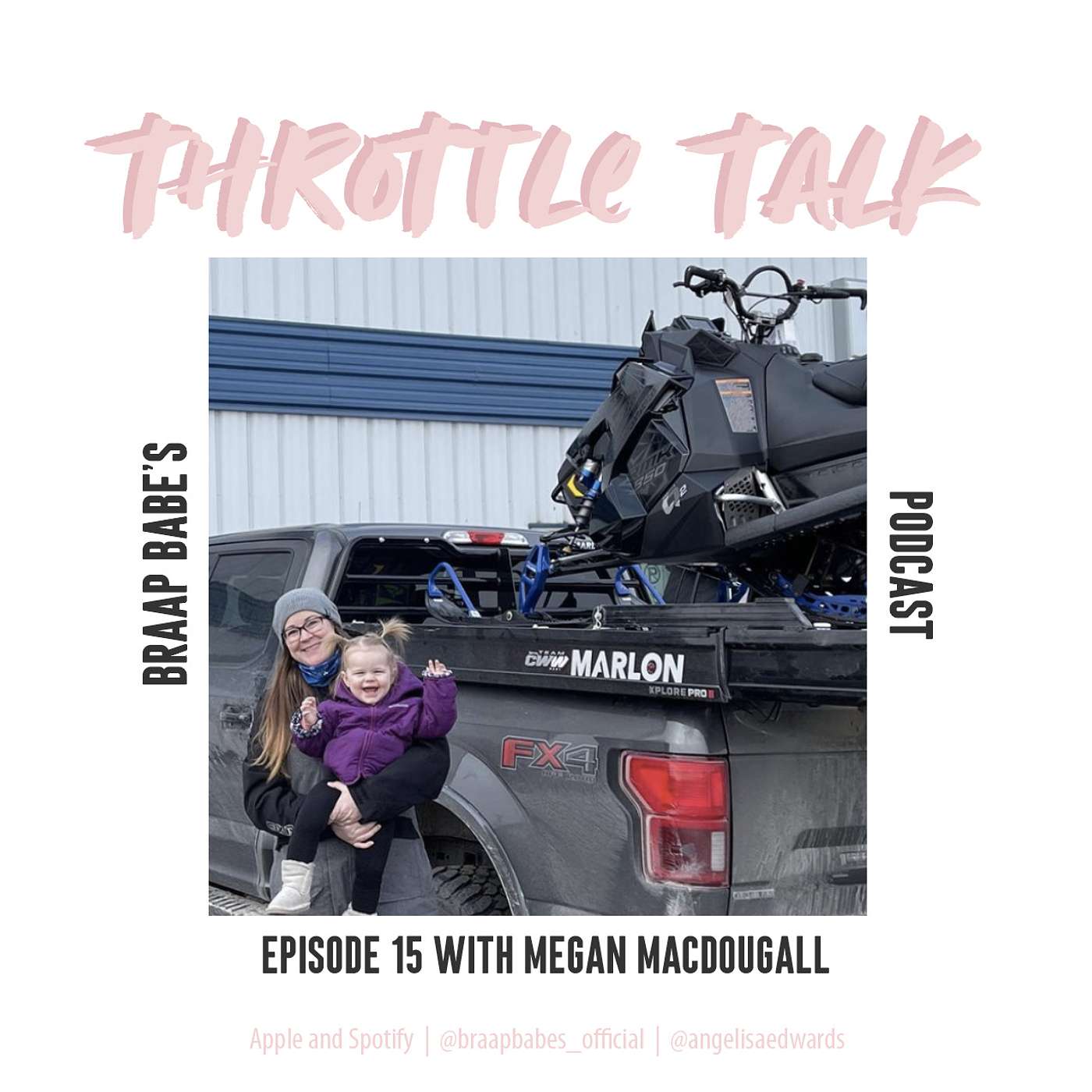 Braap Babe\'s Throttle Talk for Women Dirt Bike & Snowmobile Riders