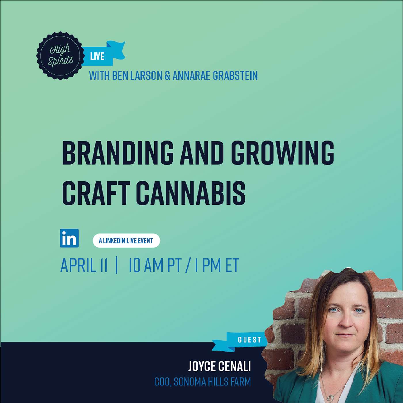 #039 - Branding and Growing Craft Cannabis w/ Joyce Cenali