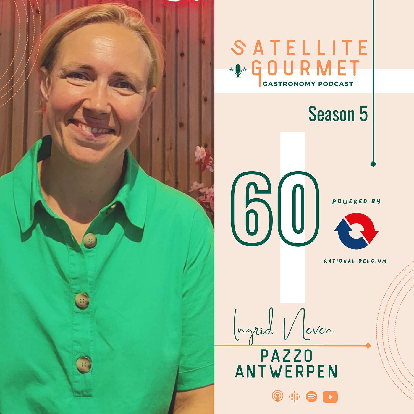#60 INGRID NEVEN chef Pazzo Antwerpen