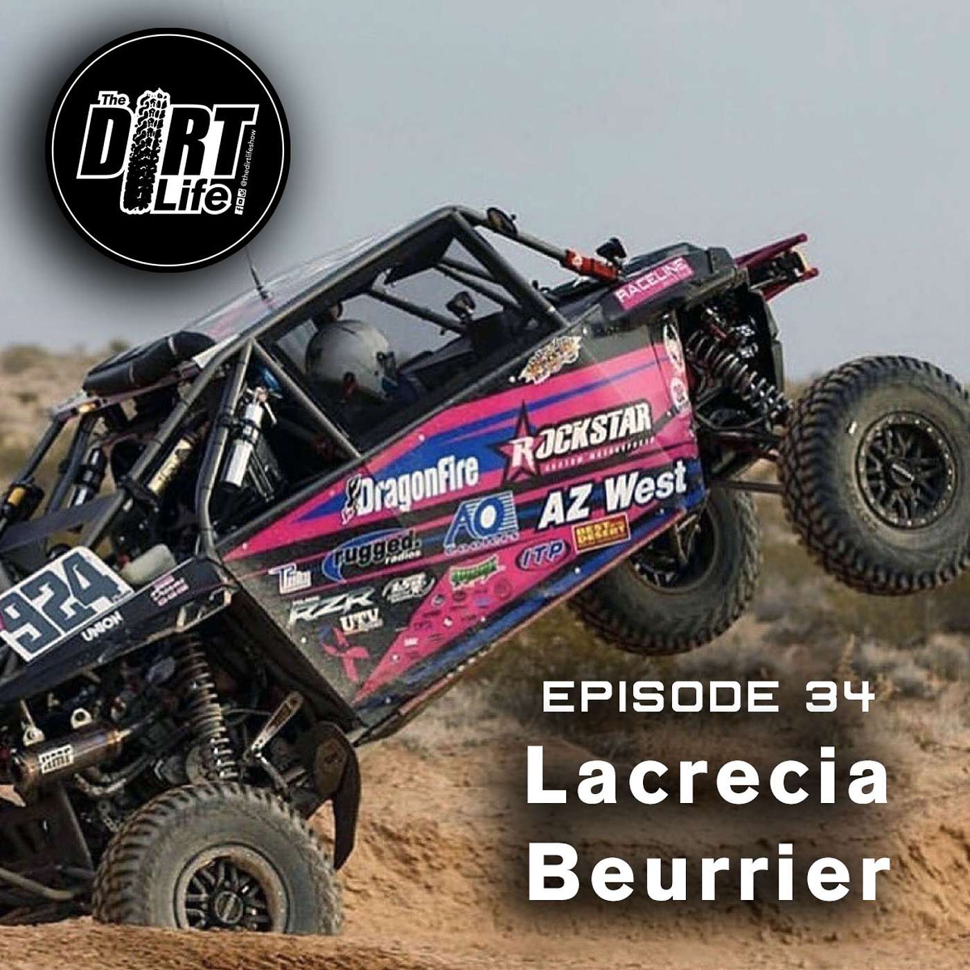 Lacrecia Beurrier - Polaris Factory Desert Racer and Rockstar Customz Team Owner