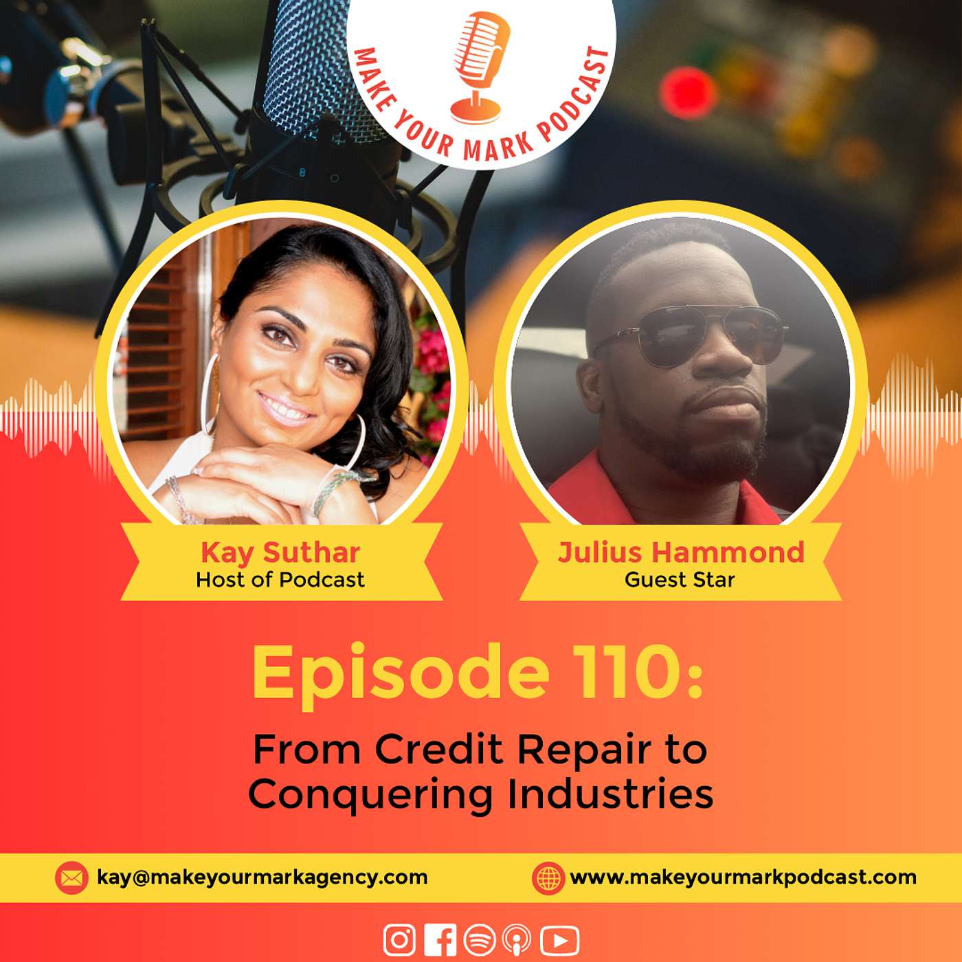 MYM 110: | From Credit Repair to Conquering Industries - The Entrepreneurial Journey of Julius Hammond!