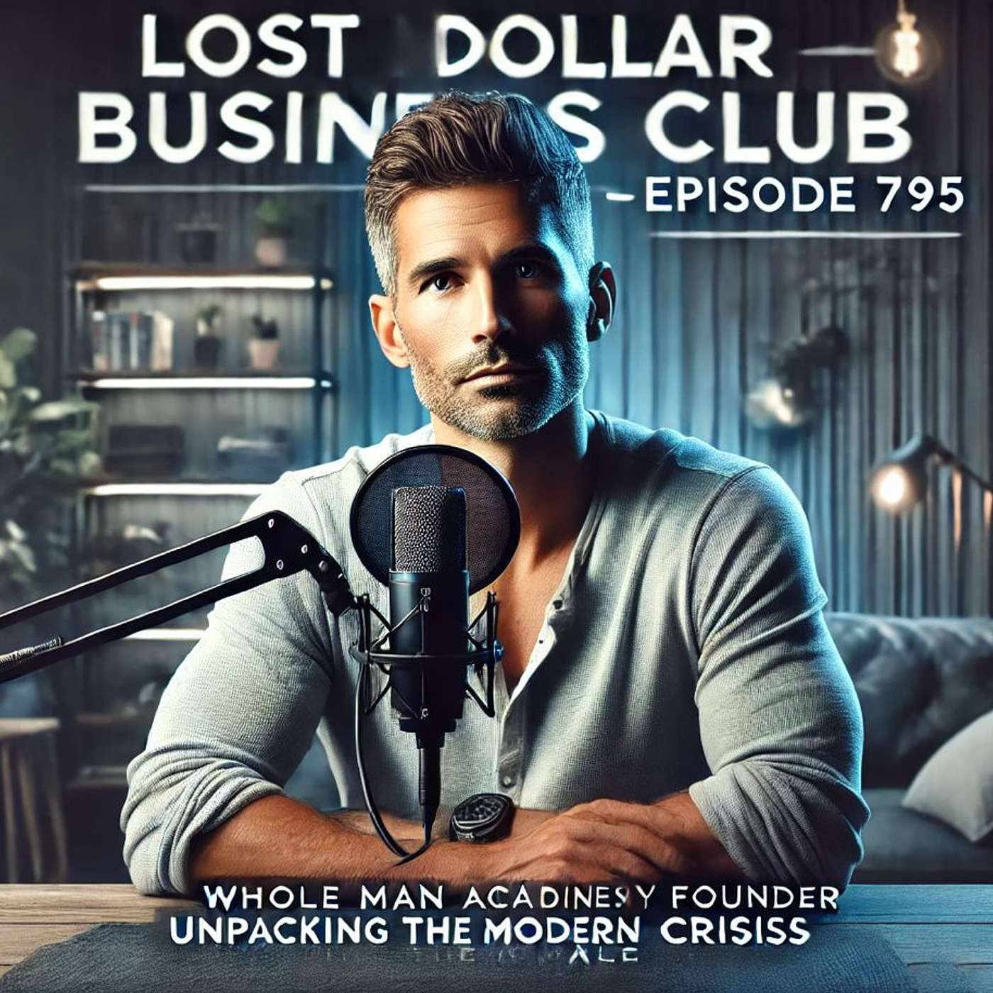 Whole Man Academy Founder Speaks Out: The Modern Crisis in Men | Lost Dollar Business Club Ep 795