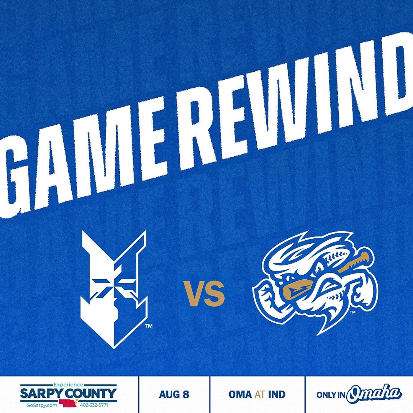 Game Rewind: Omaha at Indianapolis | August 8, 2025 episode artwork