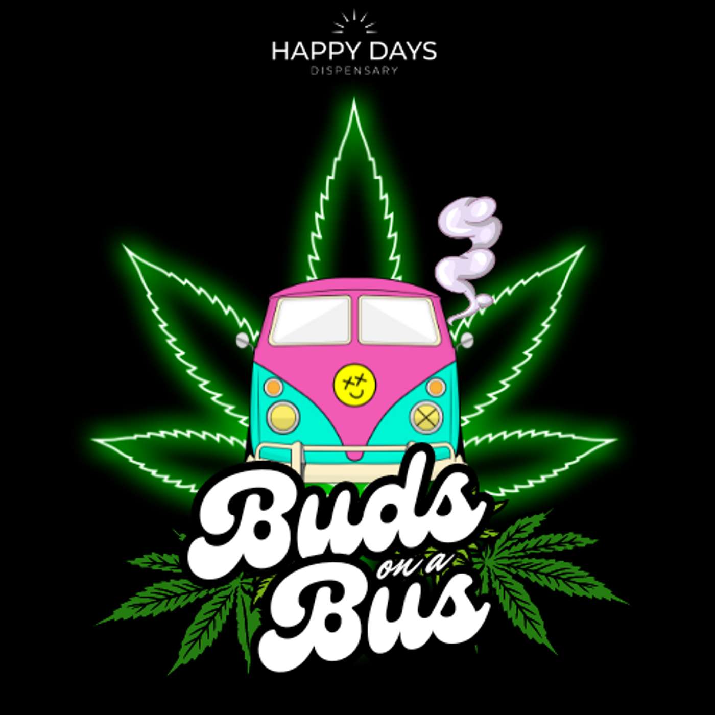 Buds on a Bus podcast artwork