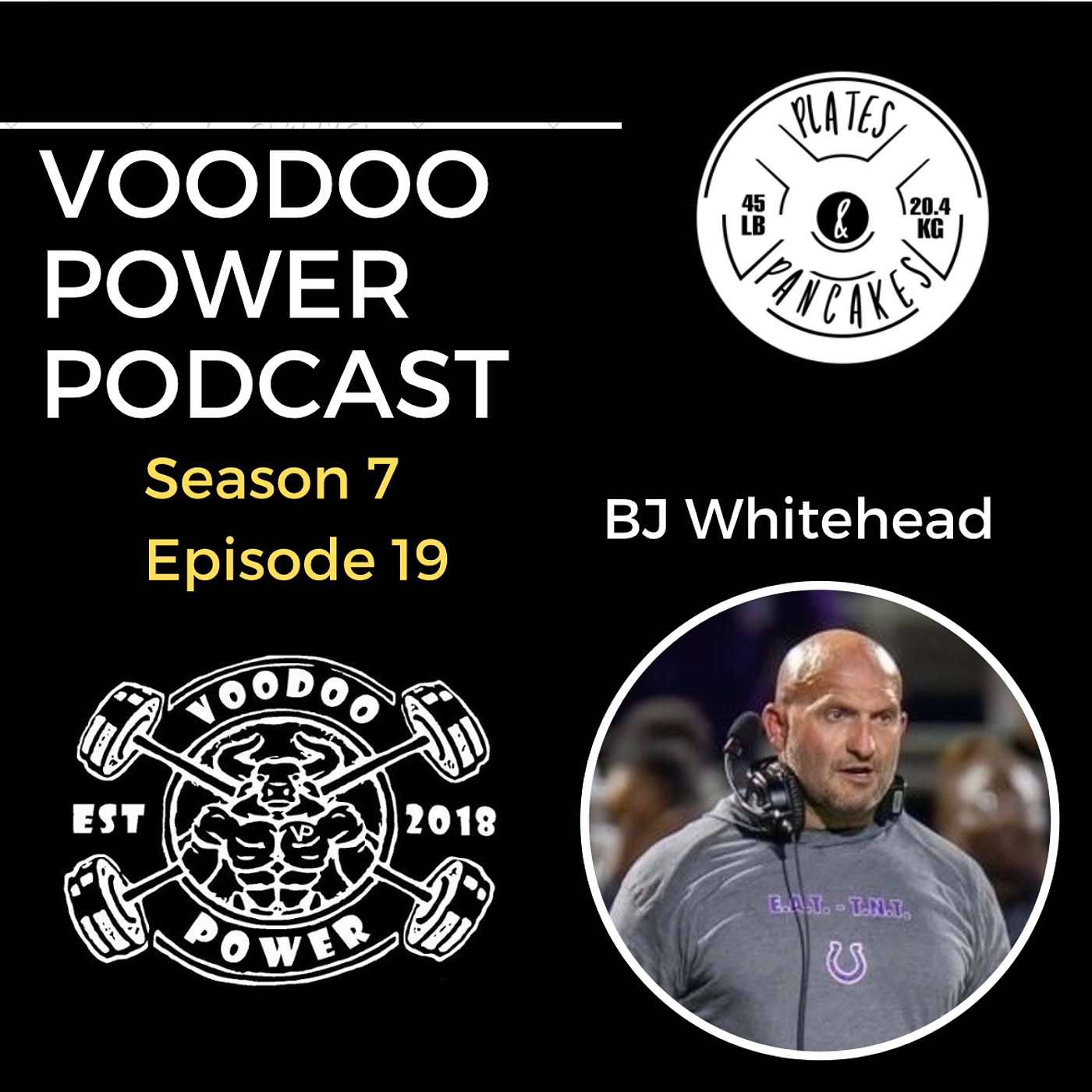 BJ Whitehead, Head Strength and Conditioning, Powerlifting and, D Line Coach for Dayton ISD.