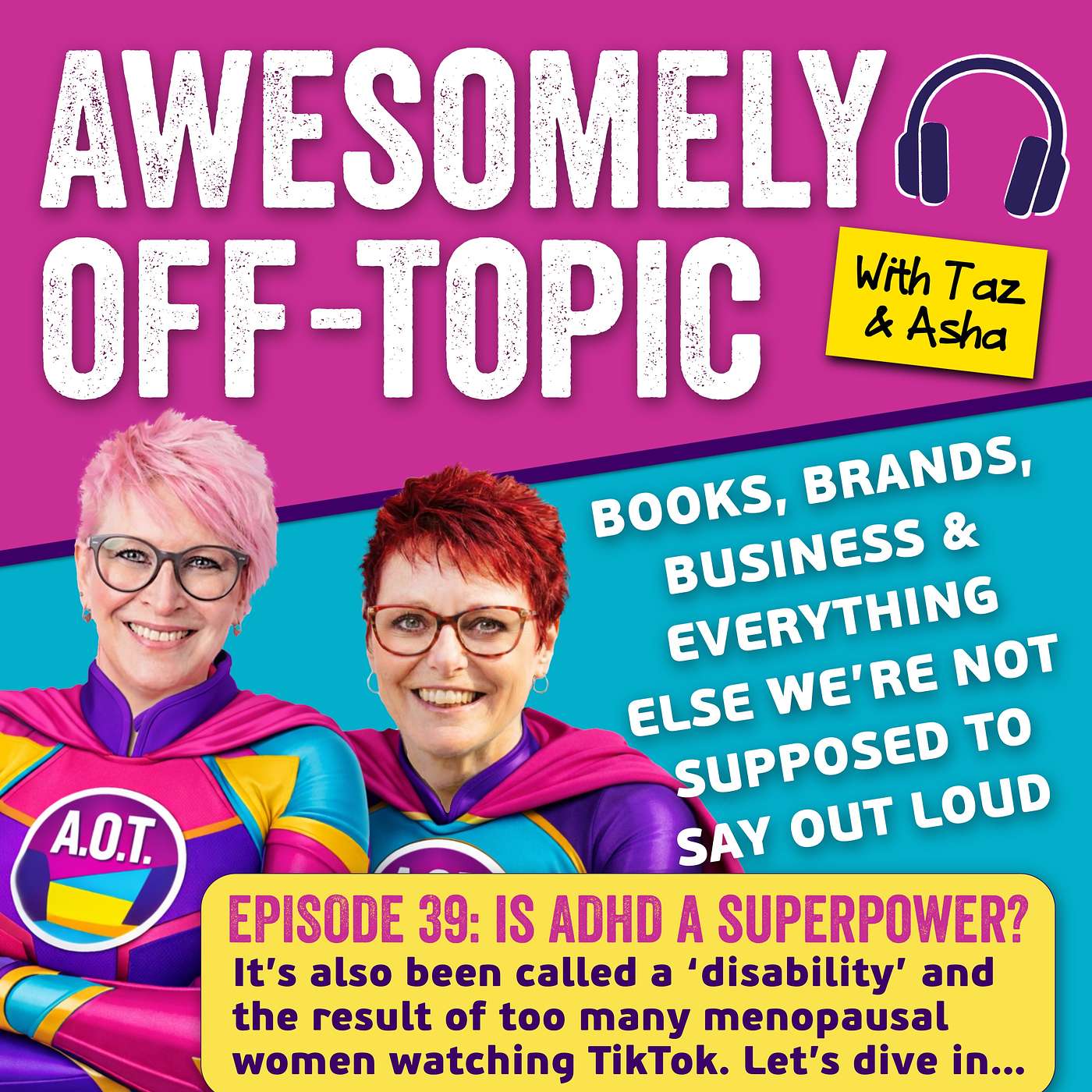 🎙️ Episode 39: Is ADHD A Superpower? 🎙️ Episode 39: Is ADHD A Superpower?