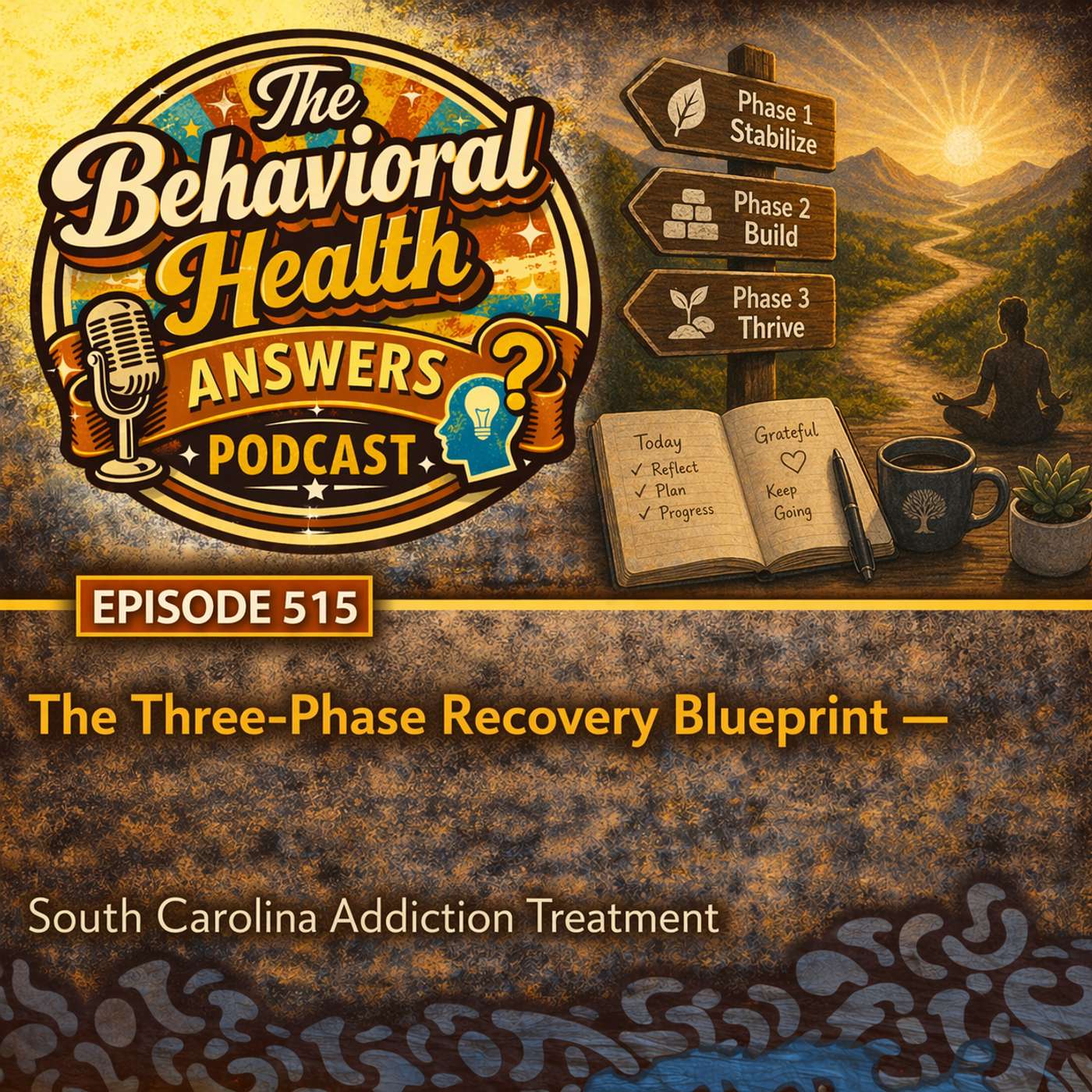 Episode 515: The Three-Phase Recovery Blueprint | South Carolina Addiction Treatment episode artwork