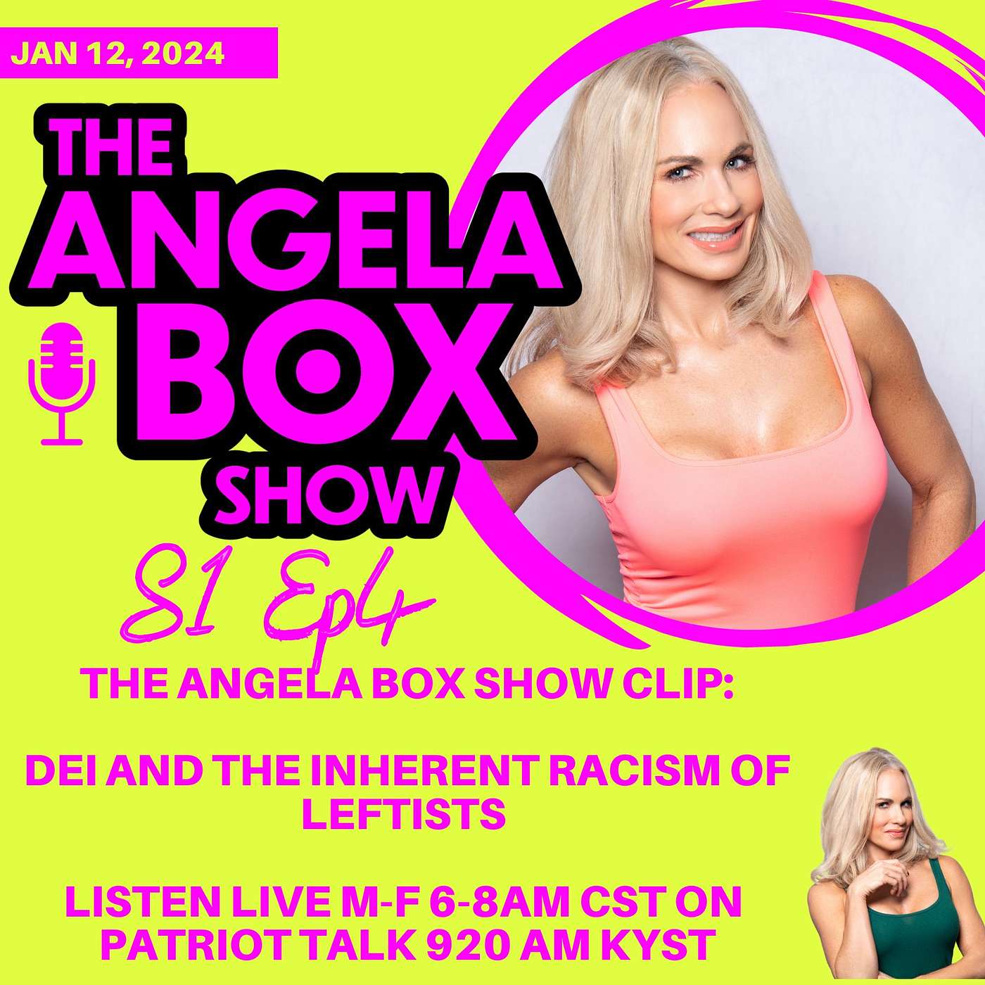 The Angela Box Show Clip 1.12.24: DEI and the Inherent Racism of the Left