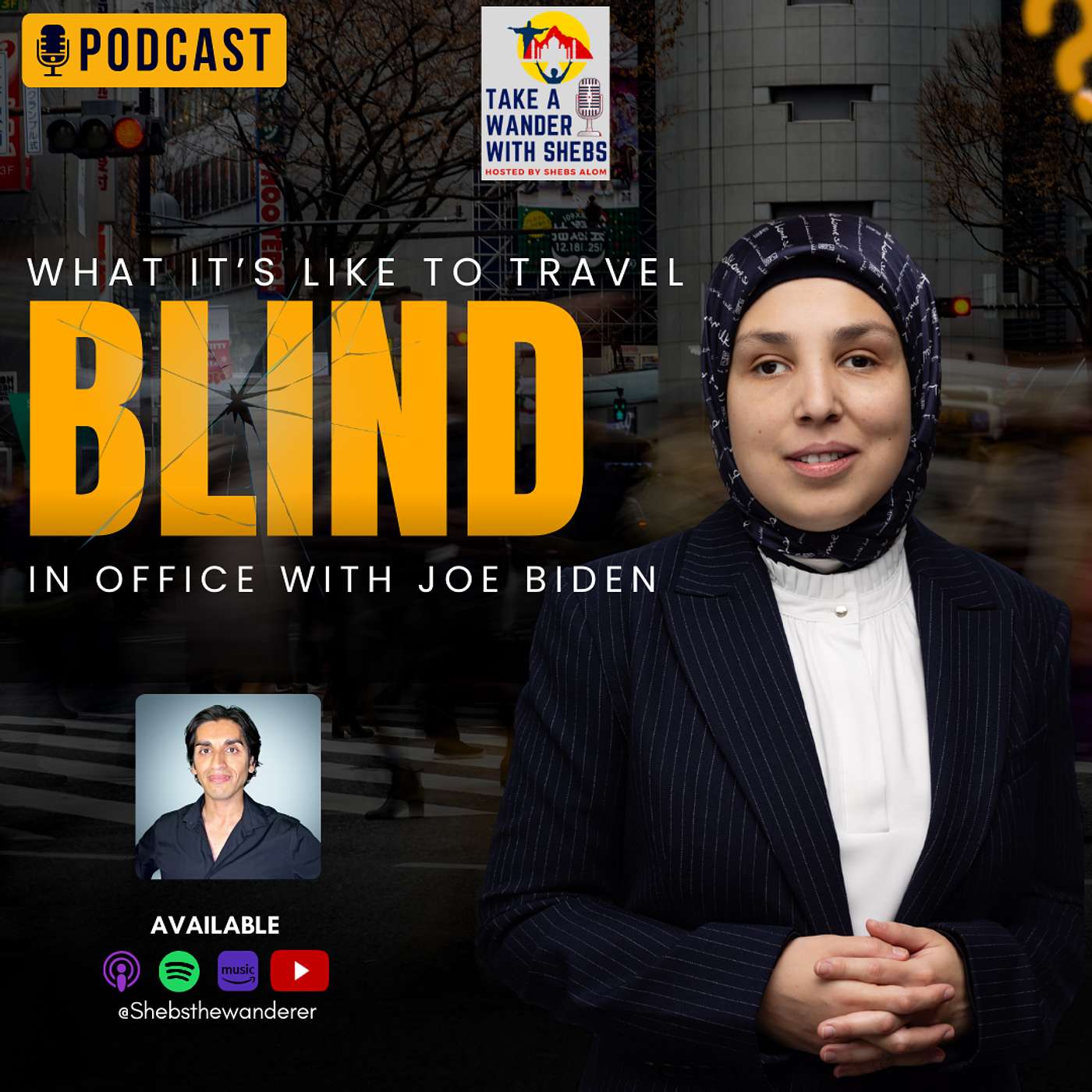 Travelling the World Blind: My Life as a Biden Special Advisor | Tackling Ableism | Sara Minkara Travelling the World Blind: My Life as a Biden Special Advisor | Tackling Ableism | Sara Minkara