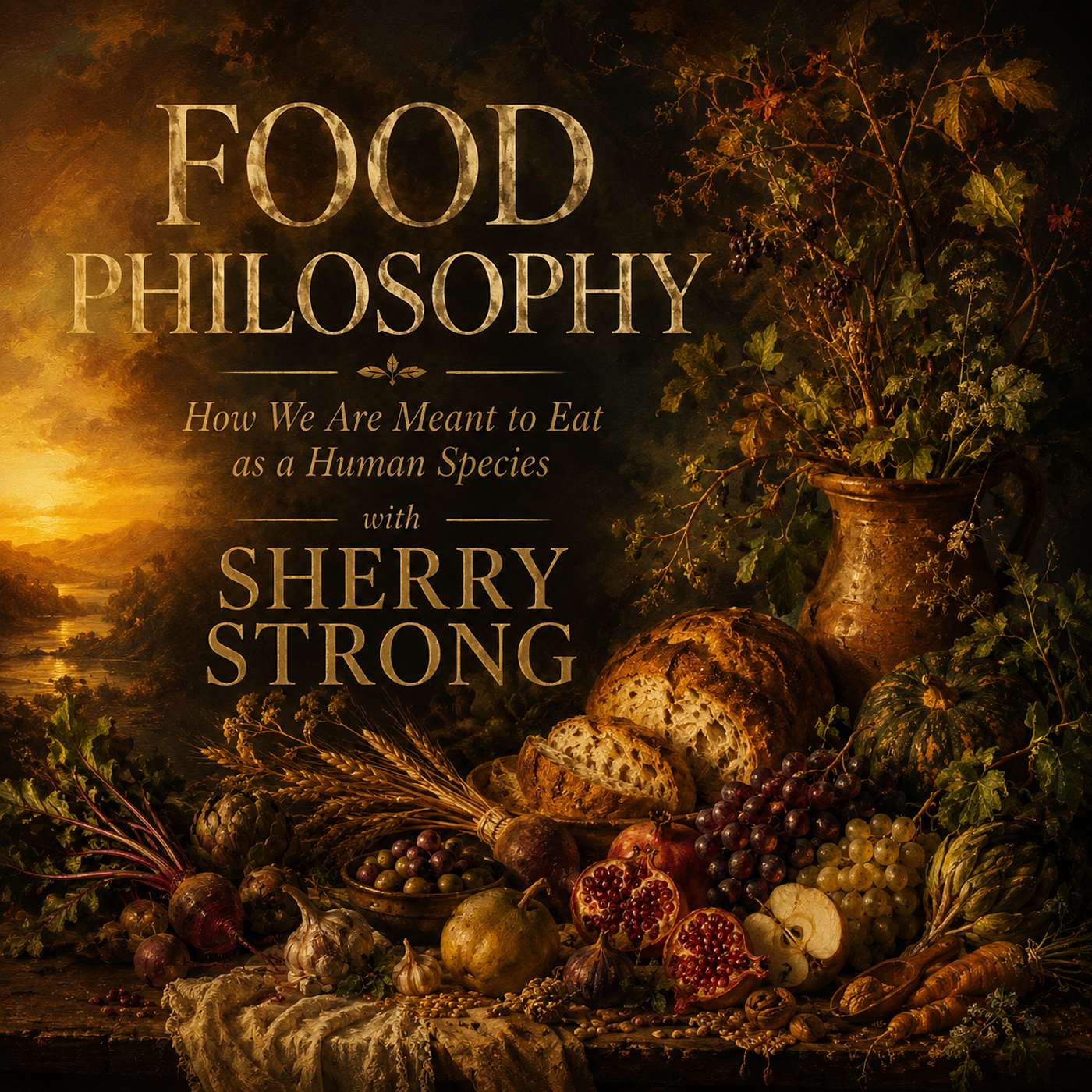 Food Philosophy: How We Are Meant To Eat As A Human Species | Sherry Strong episode artwork