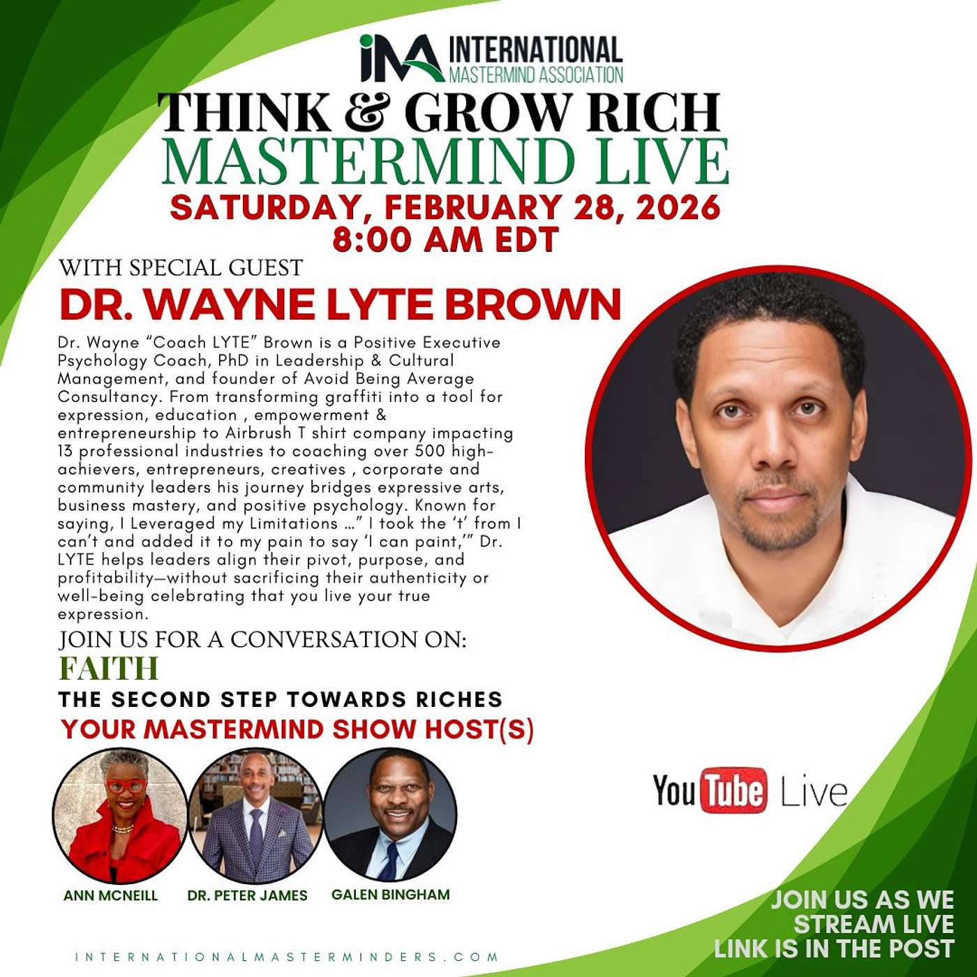 IMA Think & Grow Rich Saturday Show 02.28.2026 episode artwork