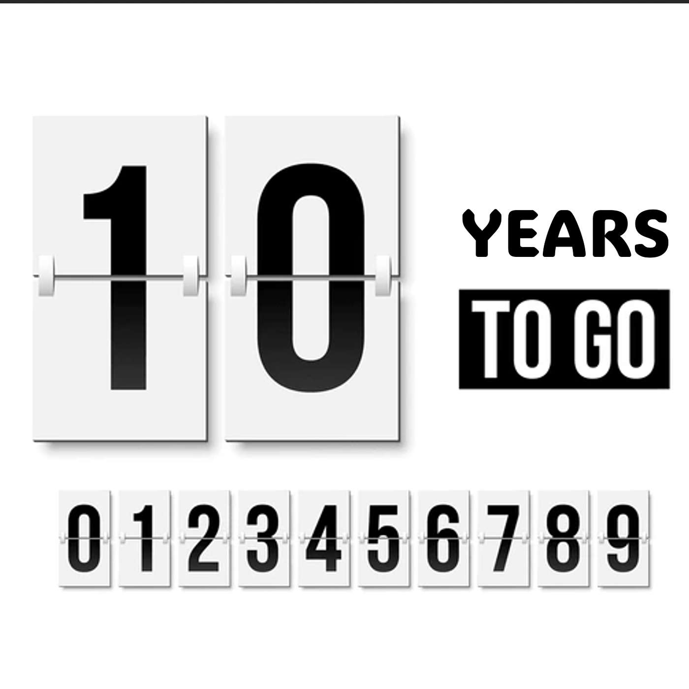 10 Year Clock - Prepare to Die by Learning How to Live