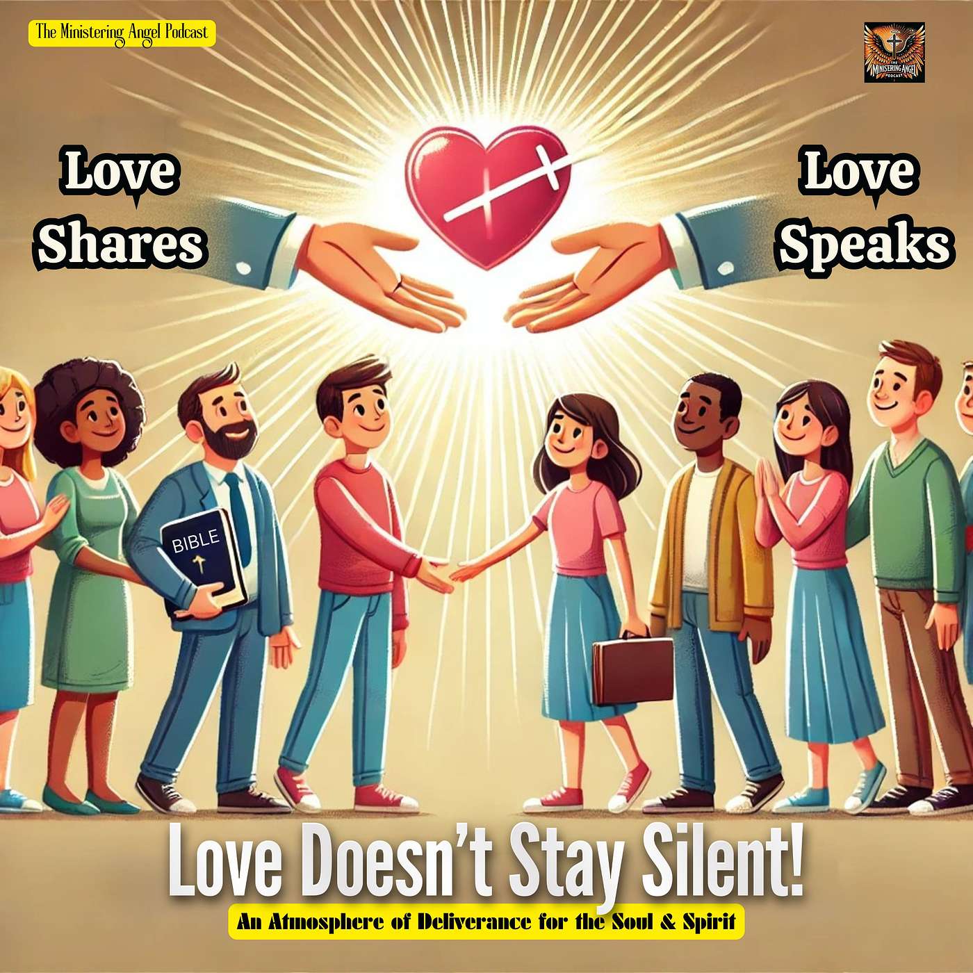Love Doesn’t Stay Silent: Love Speaks, Love Shares!