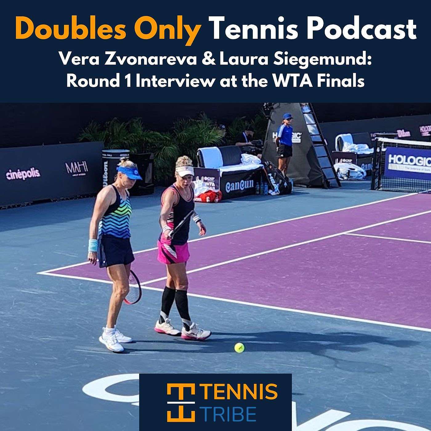 Vera Zvonareva & Laura Siegemund: Round 1 Interview at the WTA Finals