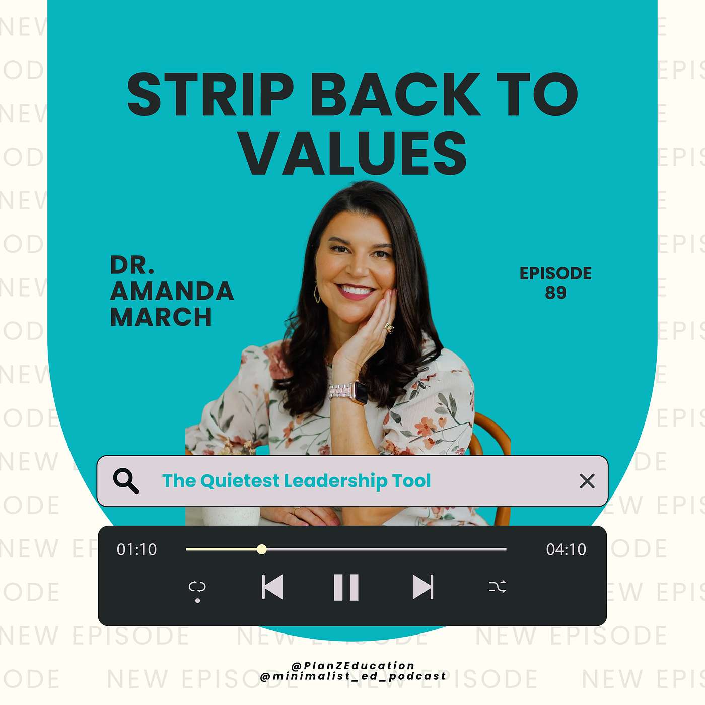 Ep 089 — Strip Back to Values: The Quietest Leadership Tool with Dr. Amanda March episode artwork