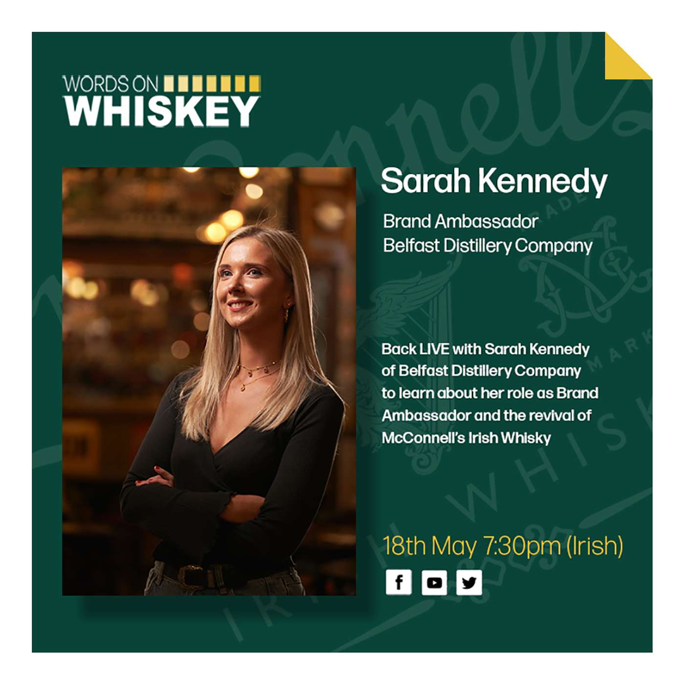 Words on Whiskey - Series 2, Ep. 1- Sarah Kennedy - Belfast Distillery Company