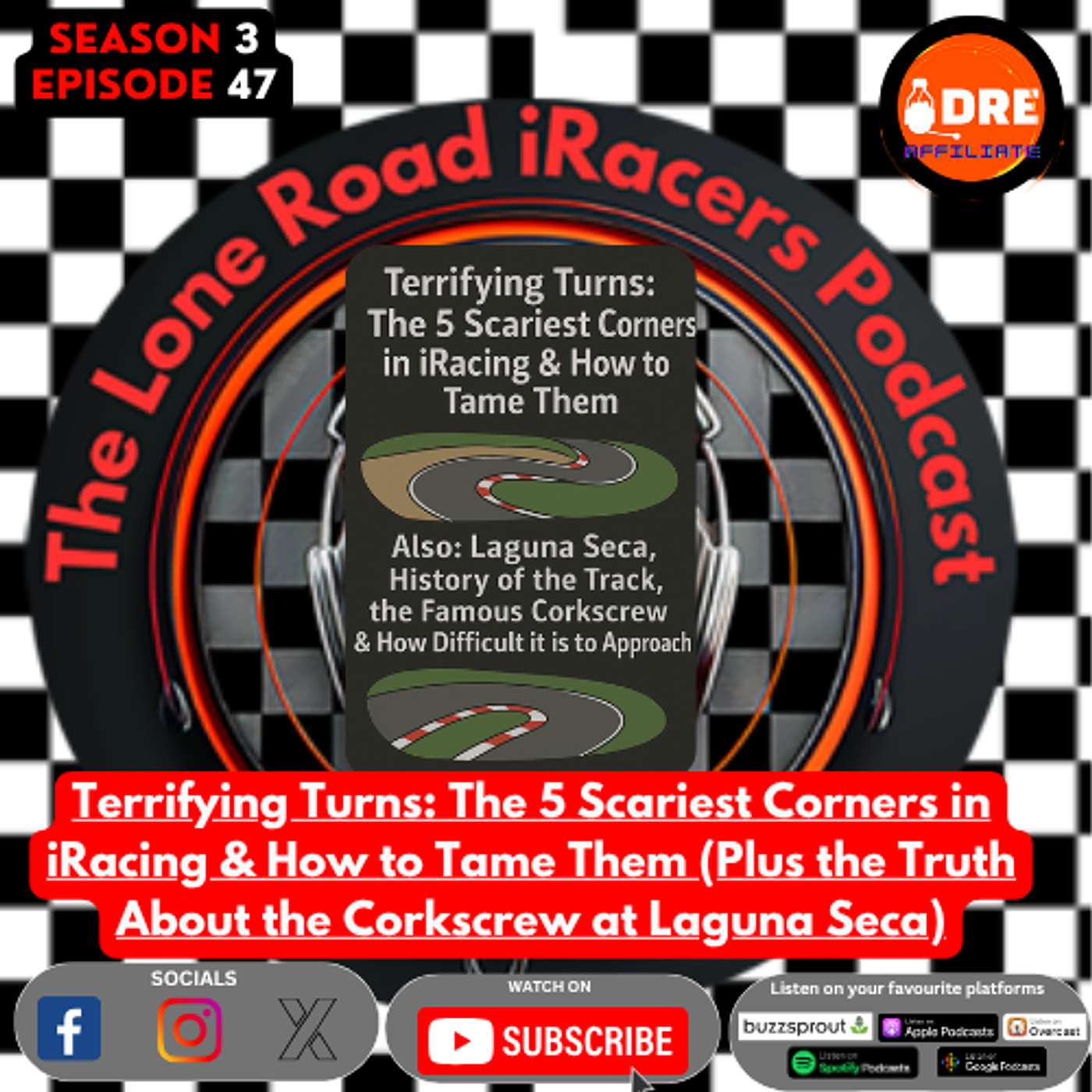 Top 5 Most Terrifying Corners in iRacing + How to Master Laguna Seca's Corkscrew