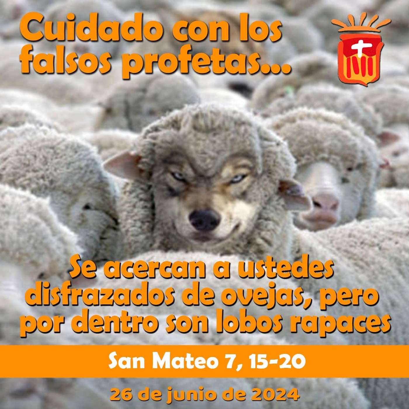 2024-06-26 San Mateo 7, 15-20: Miércoles XII Ordinario.