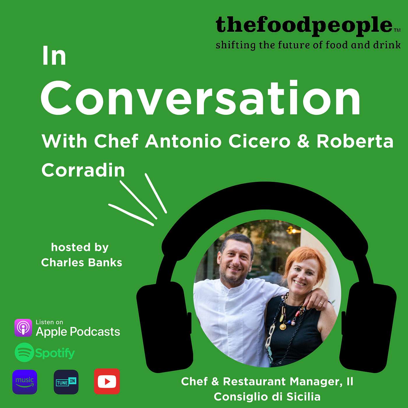 Antonio Cicero & Roberta Corradin, Il Consiglio di Sicilia | In Conversation With | thefoodpeople