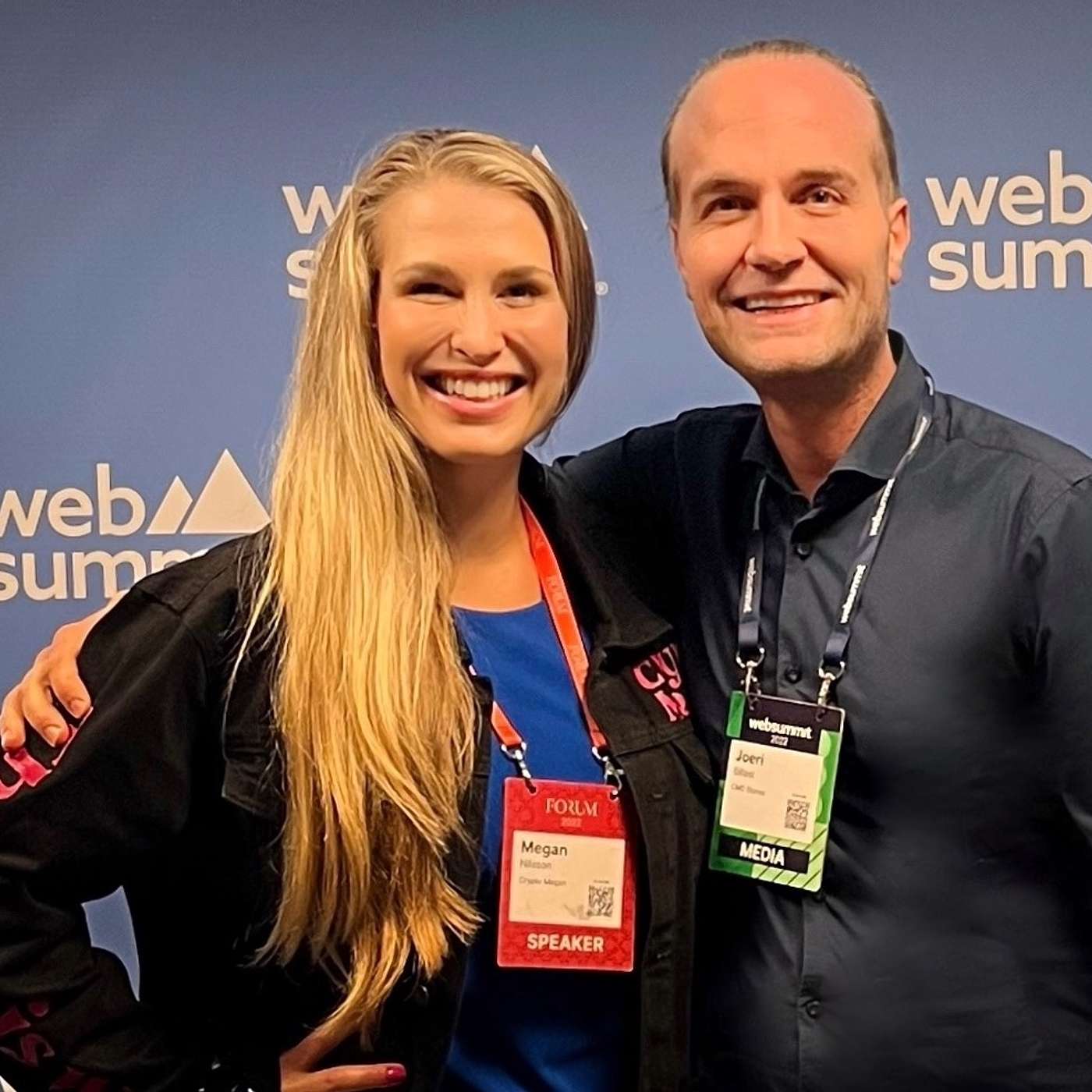 S2 E02 How 'Crypto Megan' Became a Crypto Influencer and NFT Investor – with Megan Nilsson (at Web Summit)