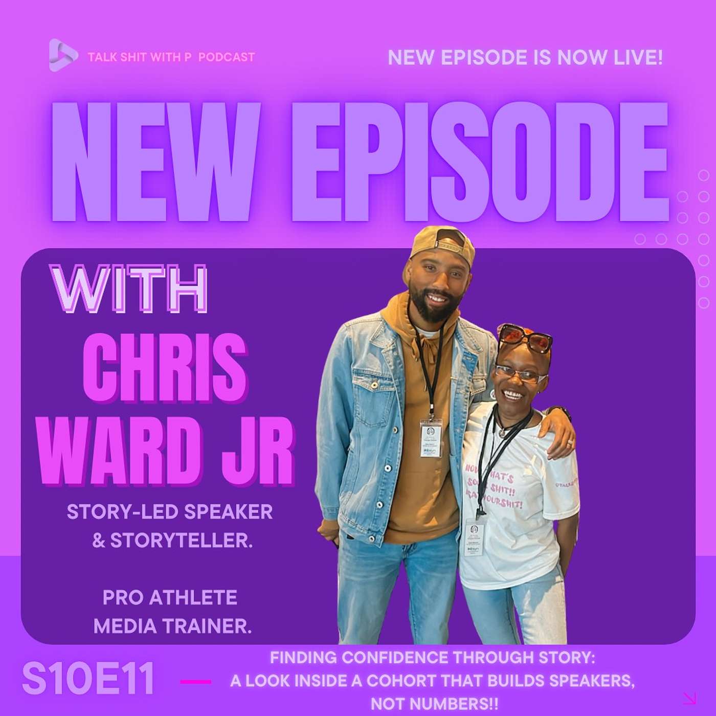 S10E11 - Finding Confidence Through Story: A Look Inside A Cohort That Builds Speakers, Not Numbers!!