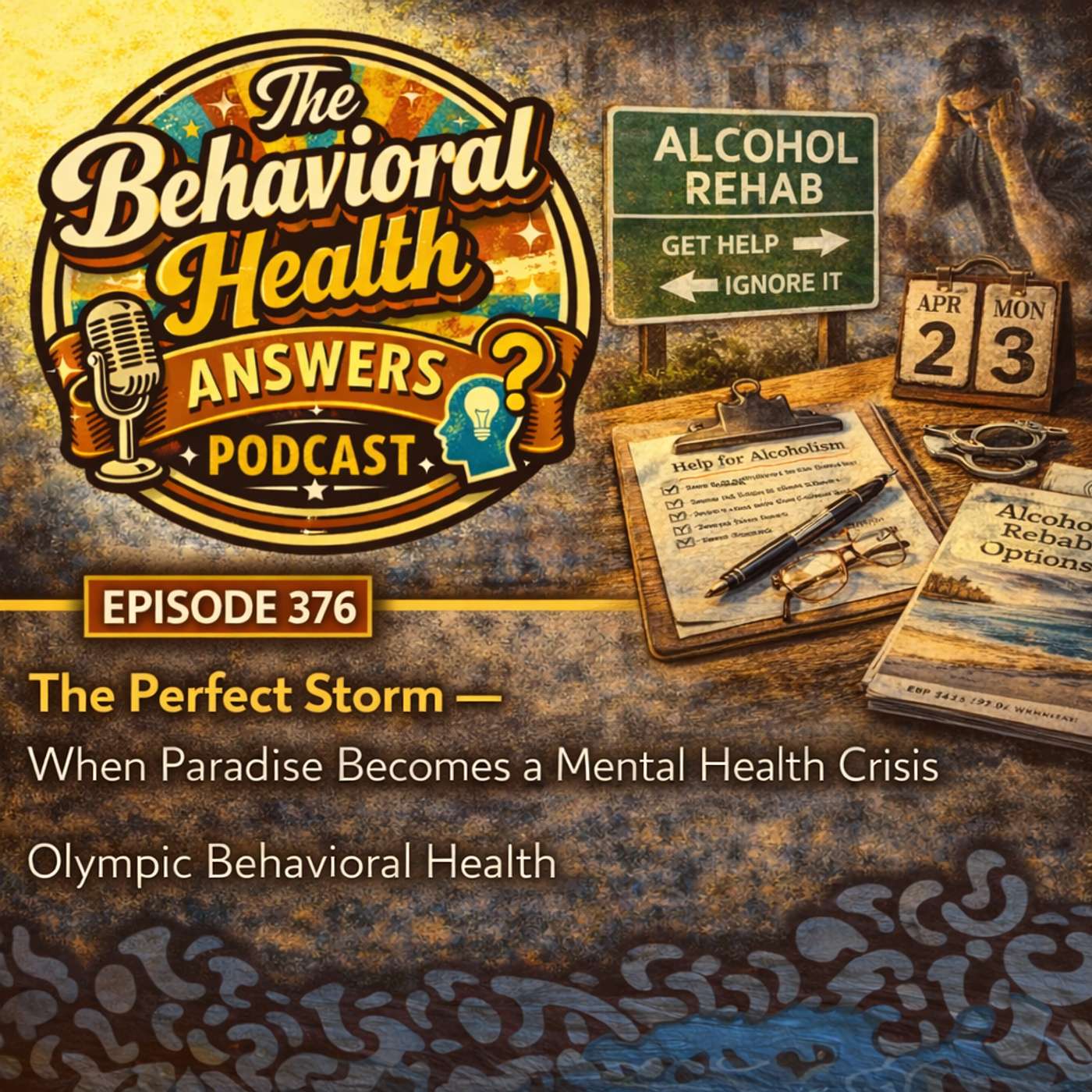 Episode 376: The Perfect Storm - When Paradise Becomes a Mental Health Crisis | Olympic Behavioral Health episode artwork