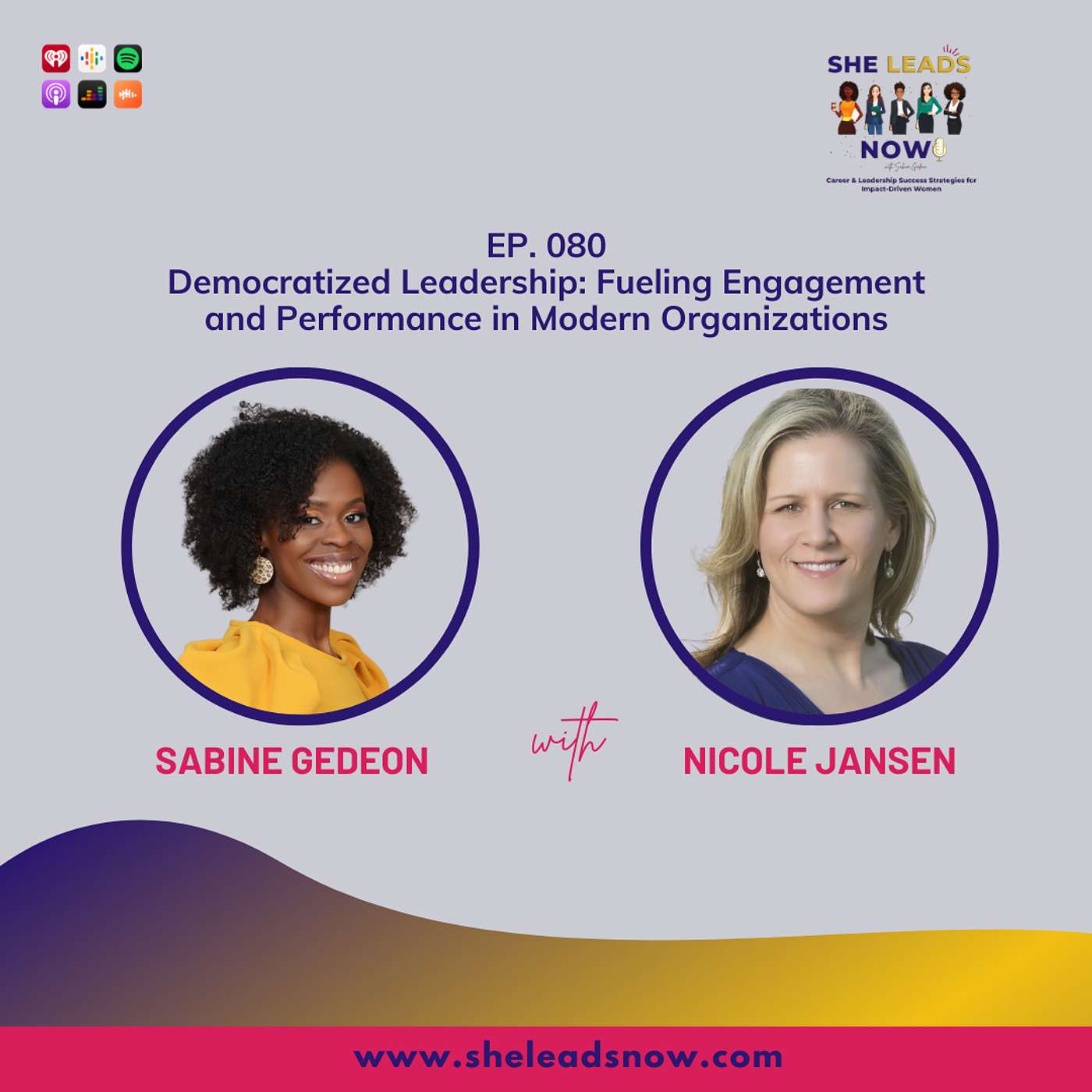 Ep. 083 Resilience, Self-Care, and Authentic Leadership w/Nicole Jansen