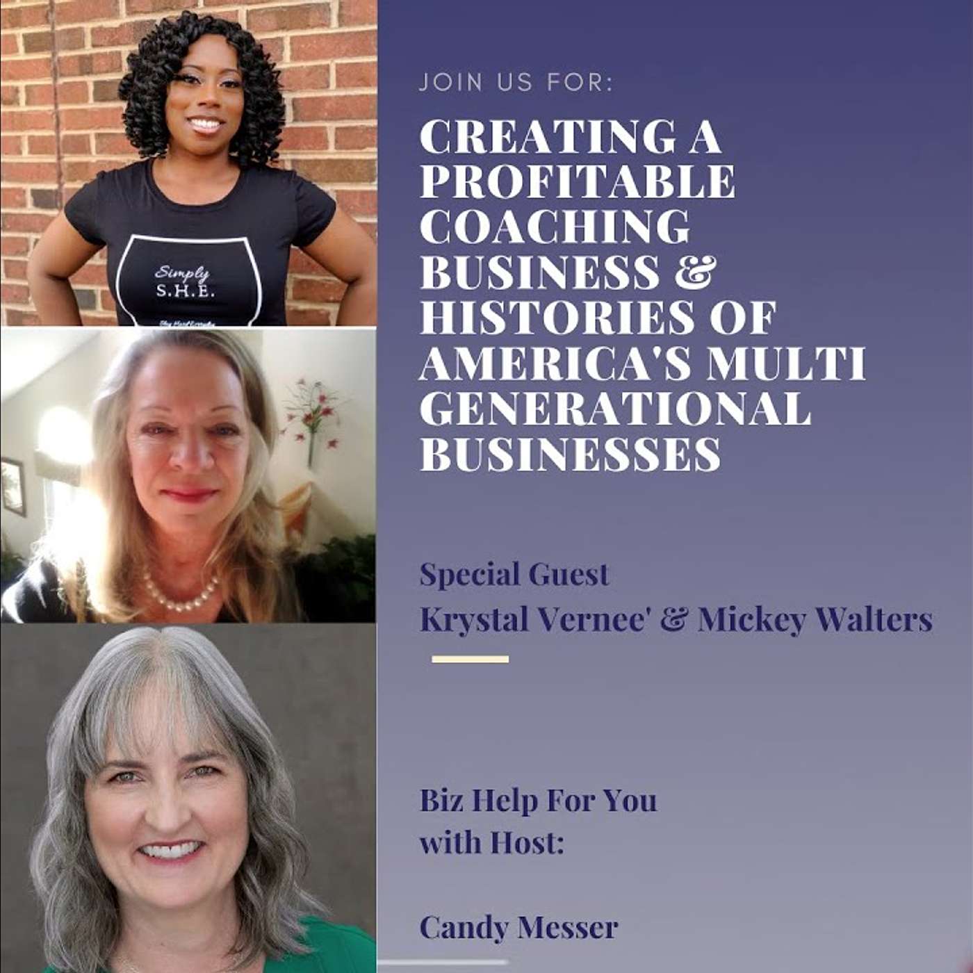 Creating a Profitable Coaching Business & Histories of America's Multi Generational Businesses