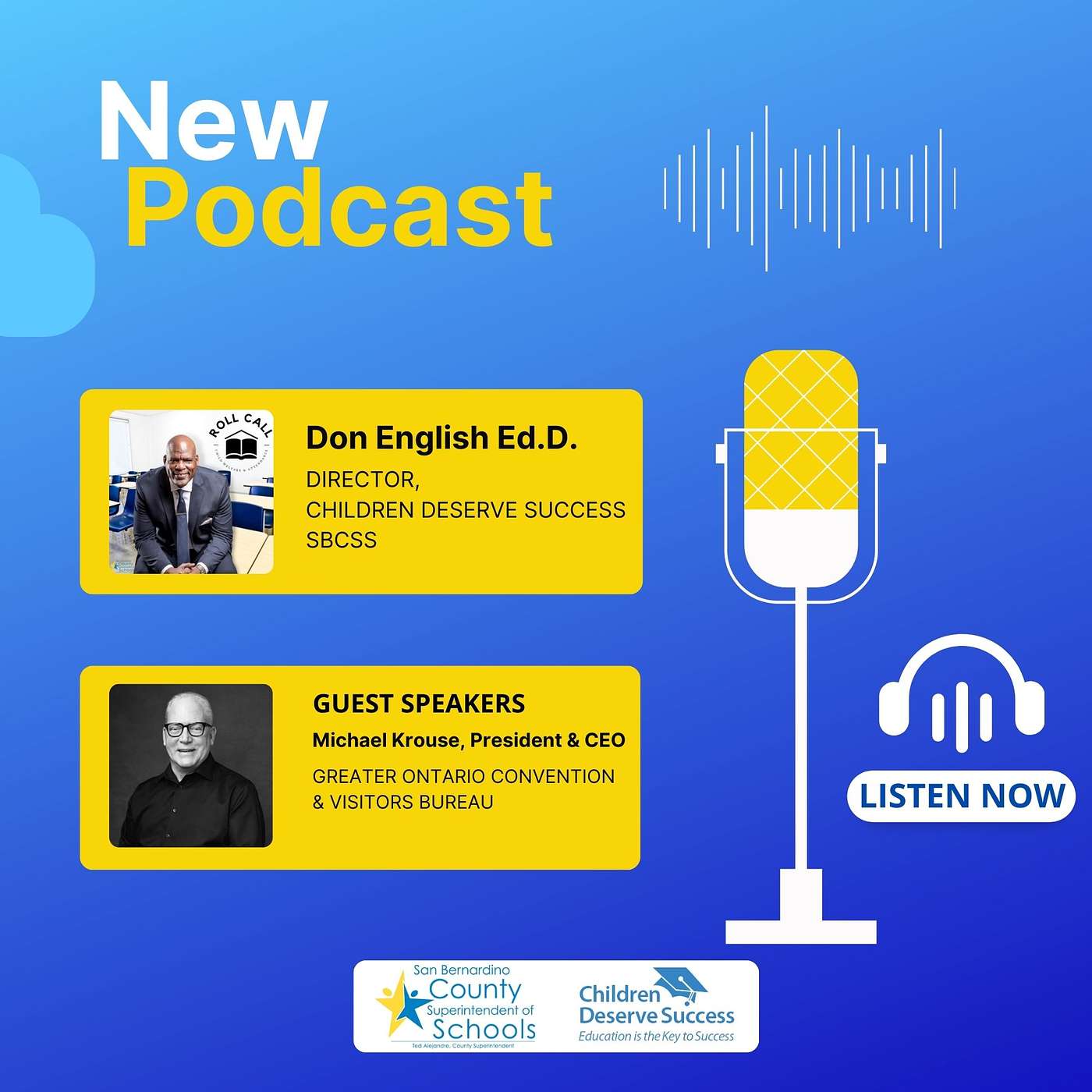 Micheal Krouse:  President and CEO at Greater Ontario Convention & Visitors Bureau episode artwork
