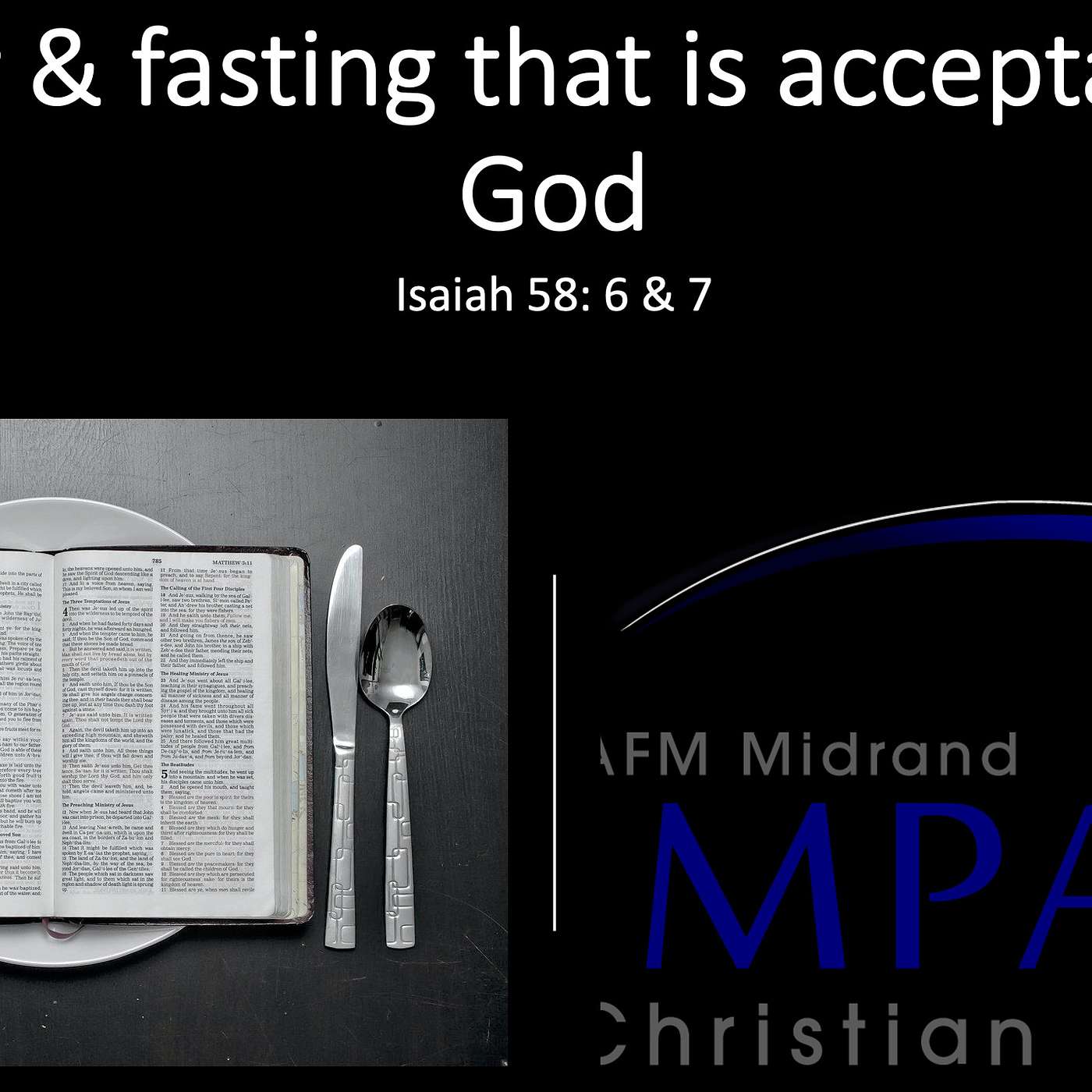 AFM Midrand Impact Christian Centre - Weekly Sermons
