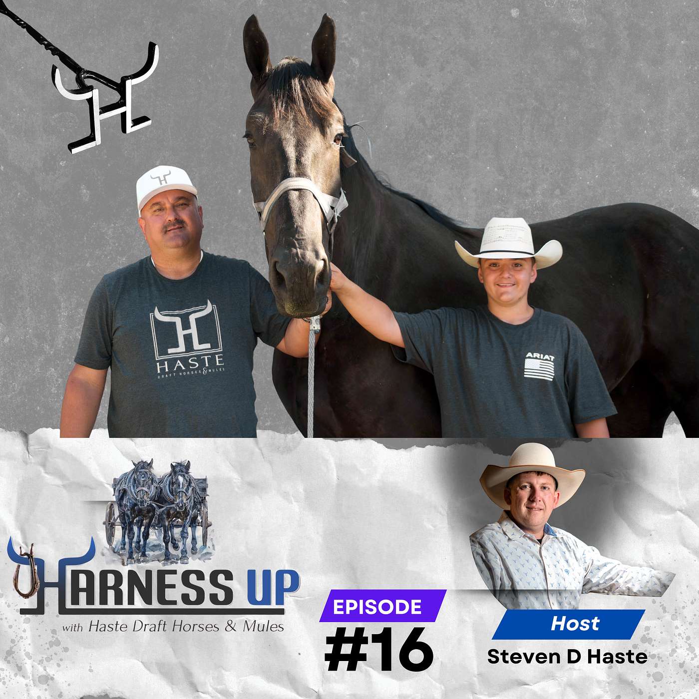A Father and Son Discover the World of Draft Horses