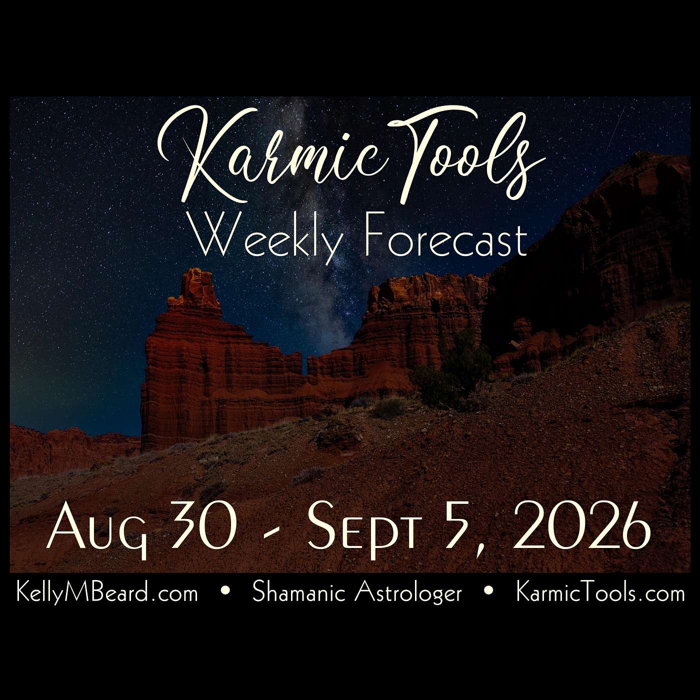Aug 30 – Sept 5, 2026 • KarmicTools Weekly Forecast episode artwork