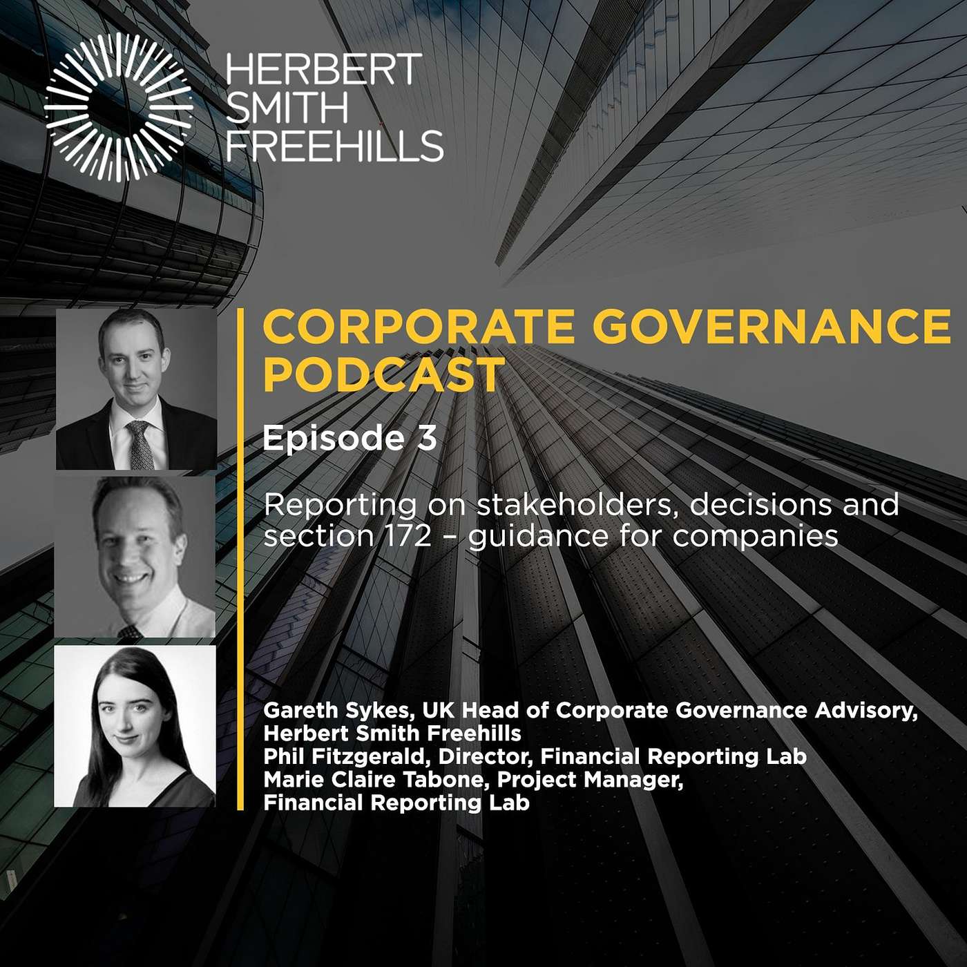Corporate Governance: EP3 – Reporting on stakeholders, decisions and section 172 episode artwork
