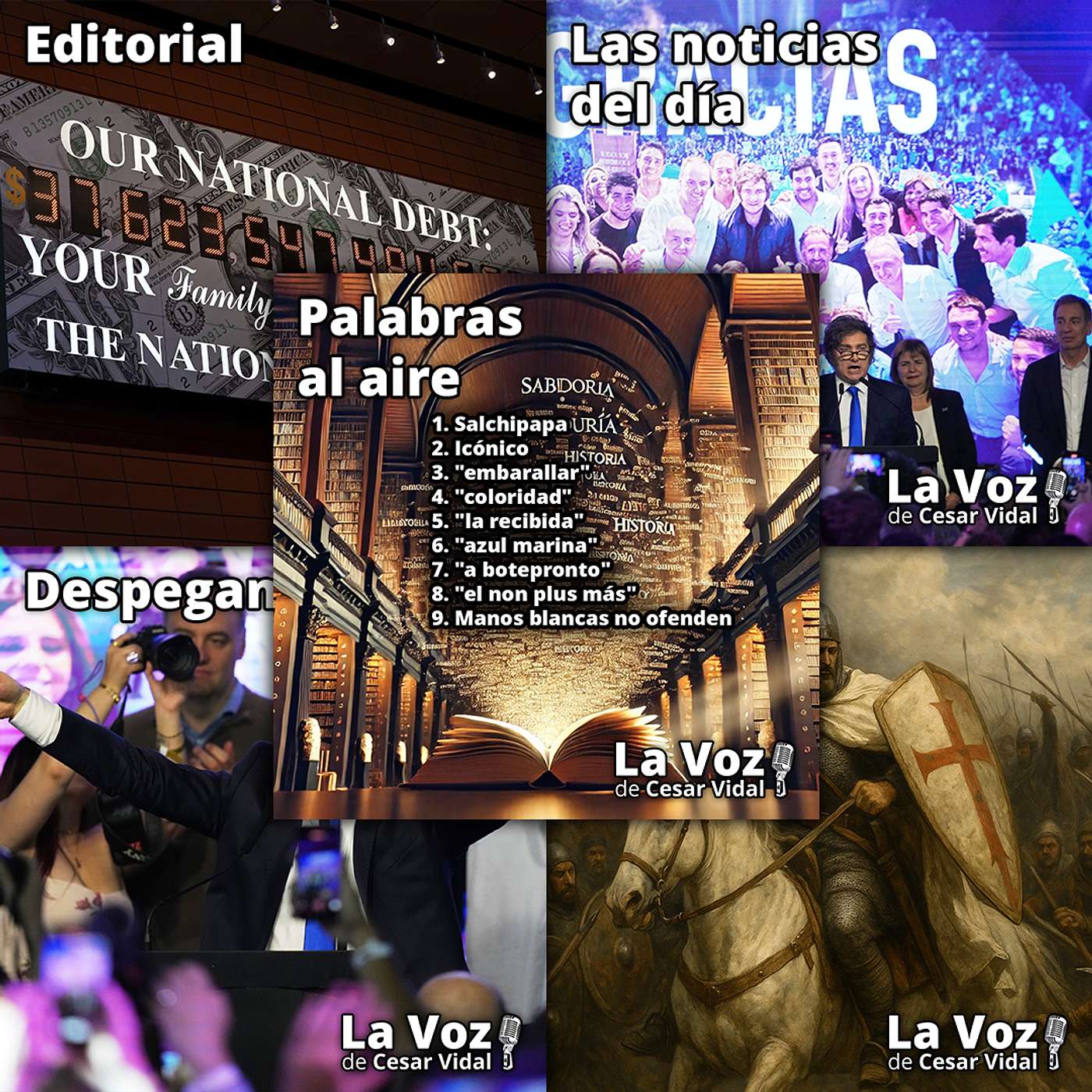 Programa Completo de La Voz de César Vidal - 27/10/25 Programa Completo de La Voz de César Vidal - 27/10/25