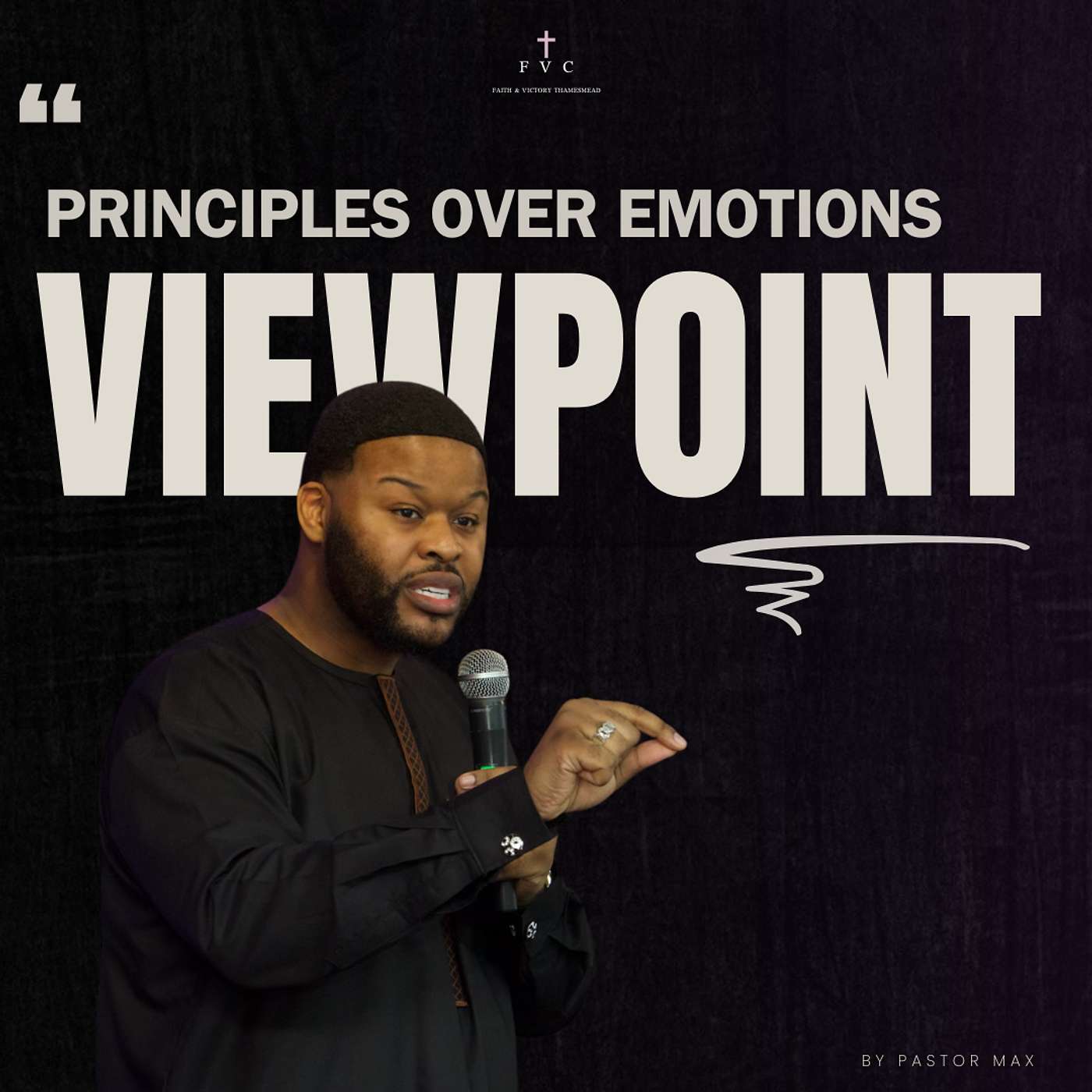 Principles Over Emotions - Viewpoint