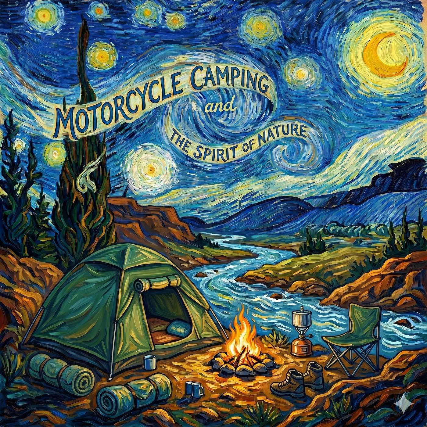 Motorcycle Camping: Finding Perspective Under the Stars episode artwork