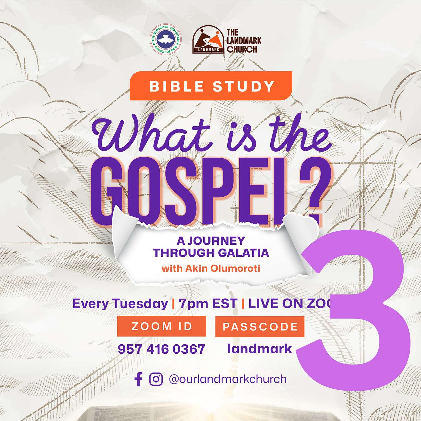 Bible Study - No Other Gospel part 3 - Pst. Akin Olumoroti episode artwork