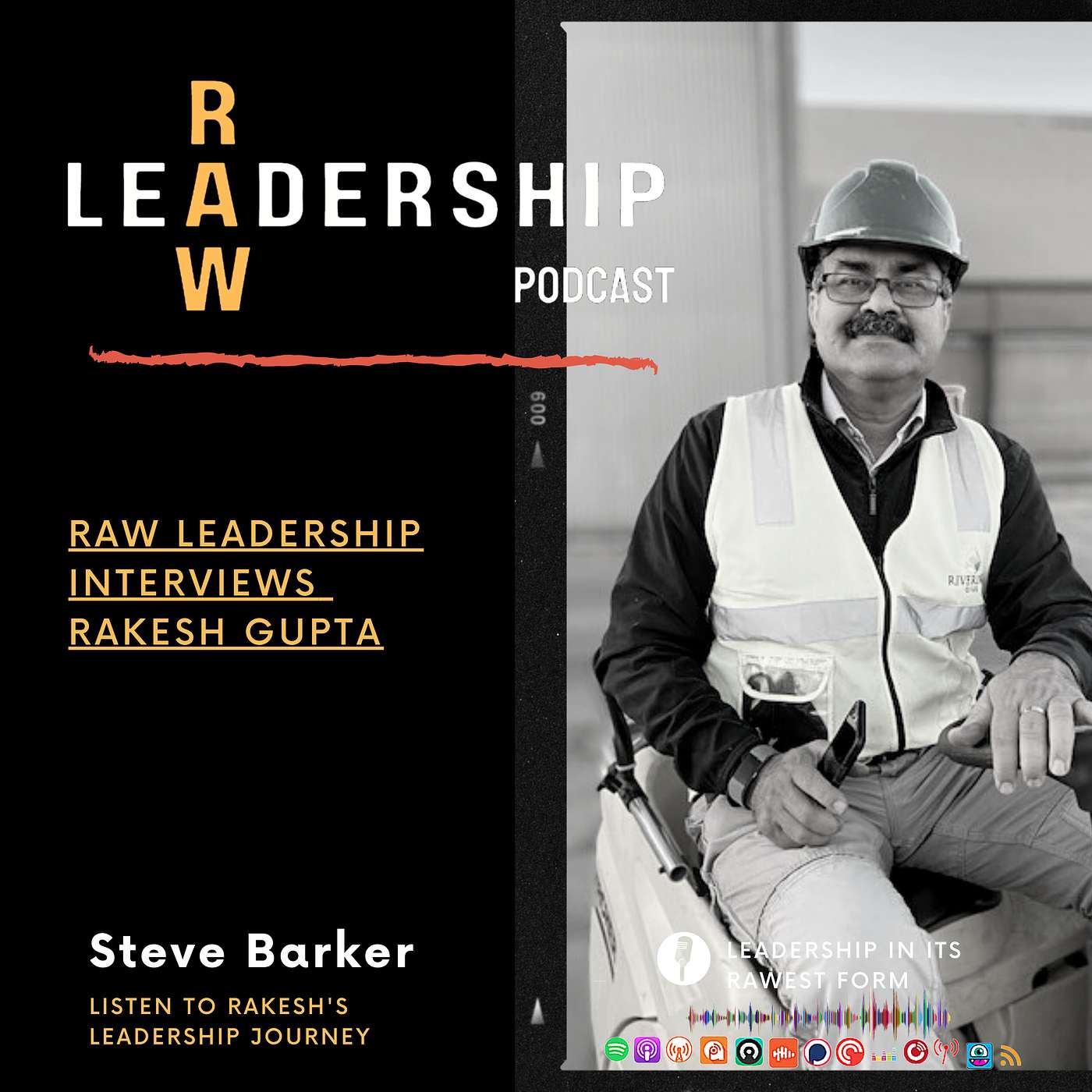 Ep19 - RAW Leadership Interviews Rakesh Gupta (25 Years of International Leadership Experience) episode artwork