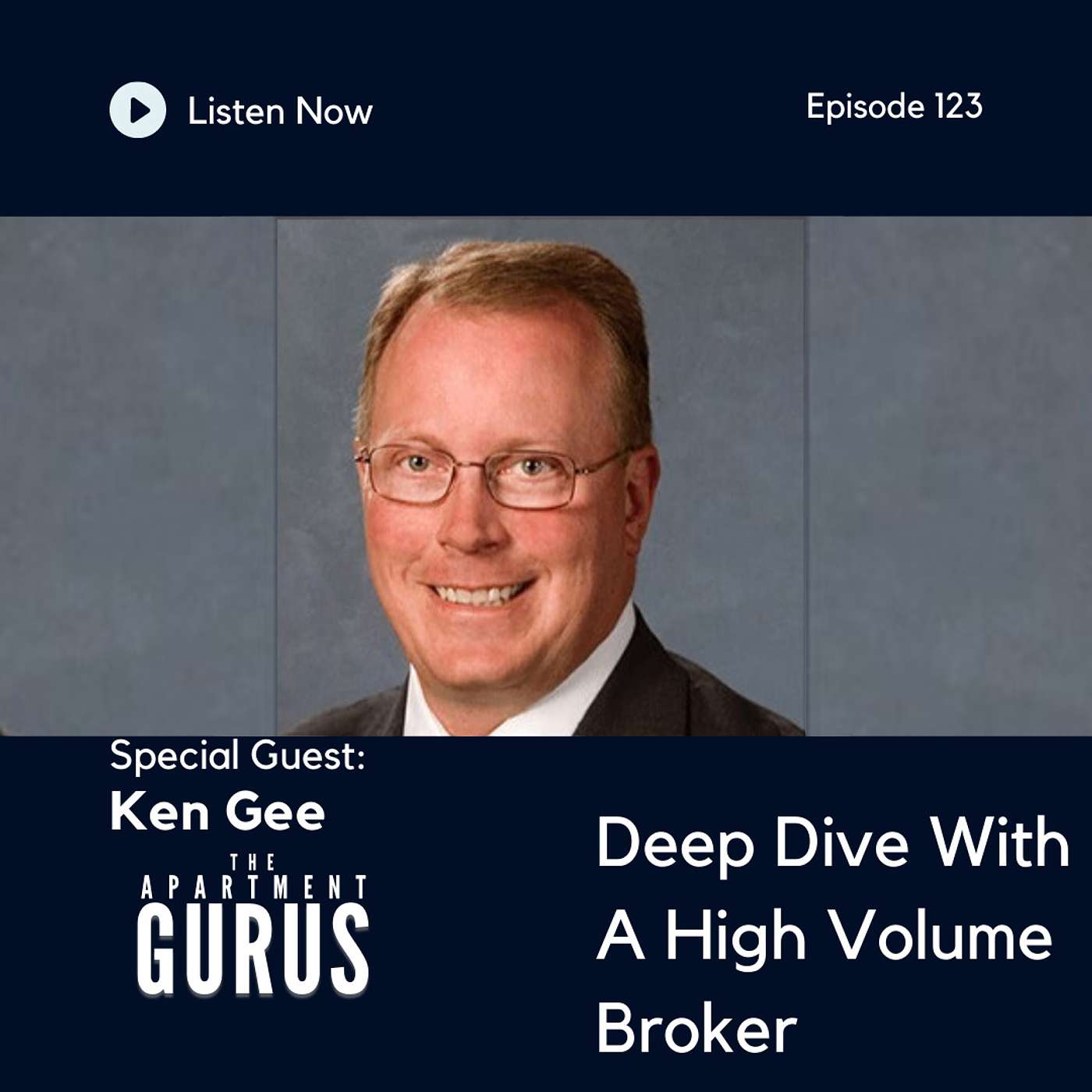 Episode 123: Ken Gee - Deep Dive With A High Volume Broker episode artwork