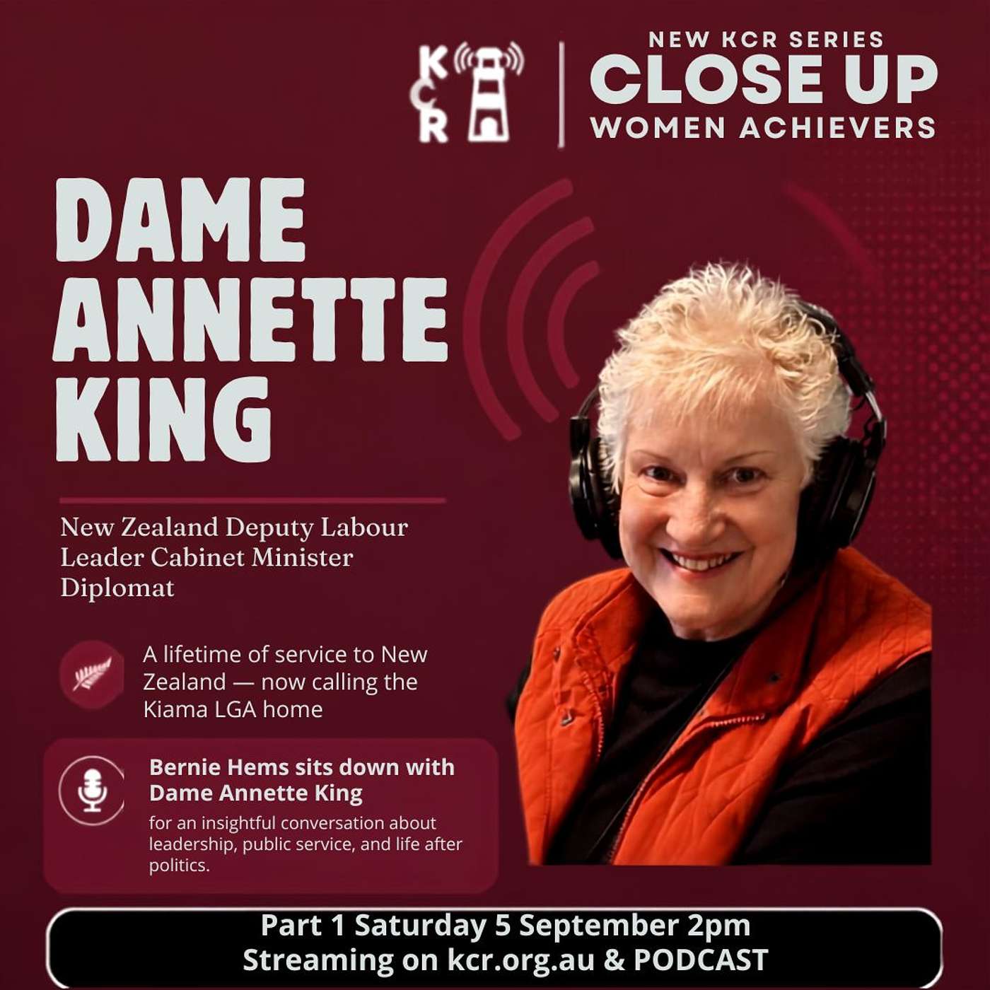 Close Up: Dame Annette King Part 1 episode artwork